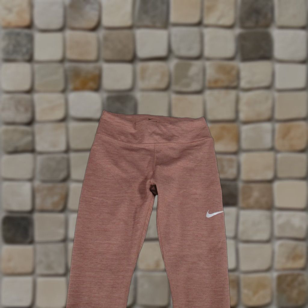 Nike Nike Leggings Capri Womens Small Dri-Fit Brown Capri Training Activewear Sports Athleisure Logo Women’s Velcro? Size 28" / US 6 / IT 42 - 1 Thumbnail