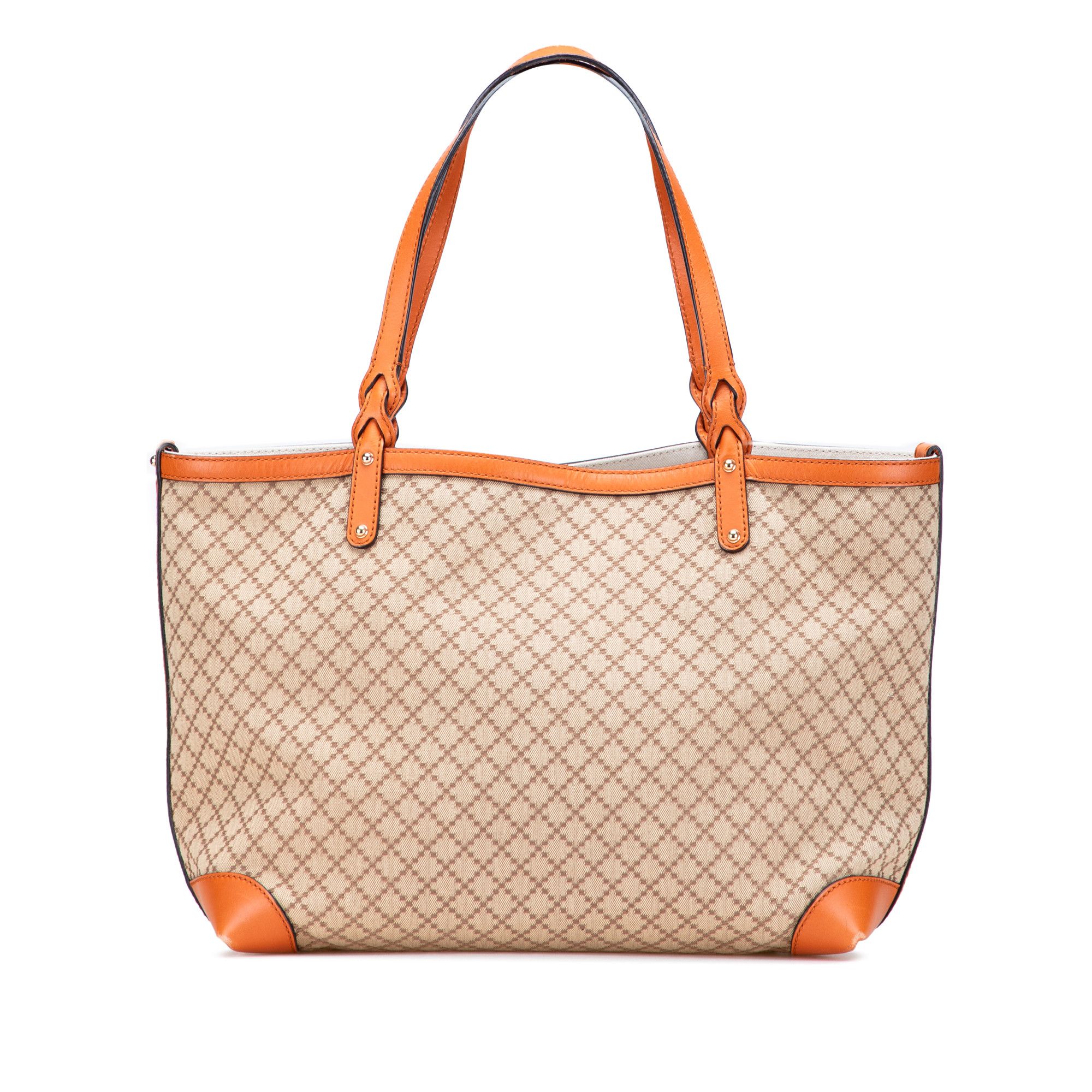 Gucci Gucci Medium Diamante Canvas Craft Tote Size ONE SIZE - 1 Thumbnail