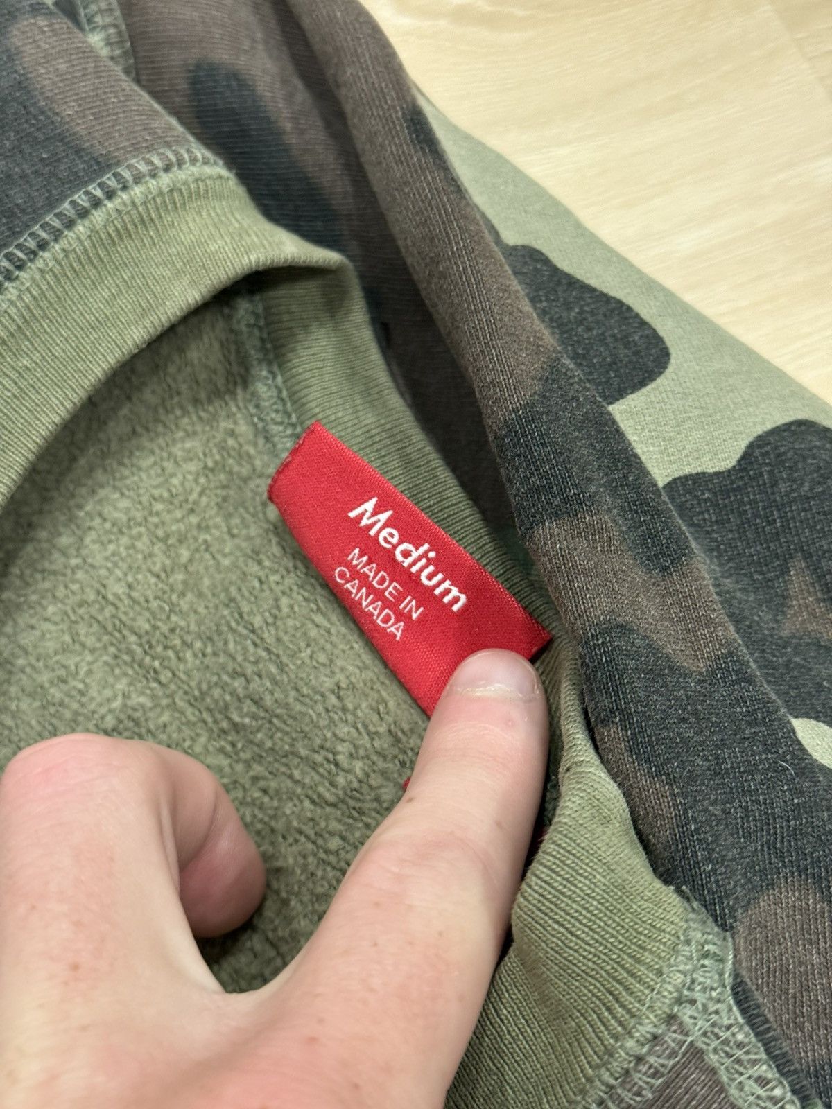 Supreme Supreme FW15 Camo Box Logo Crewneck Size US M / EU 48-50 / 2 - 7 Thumbnail
