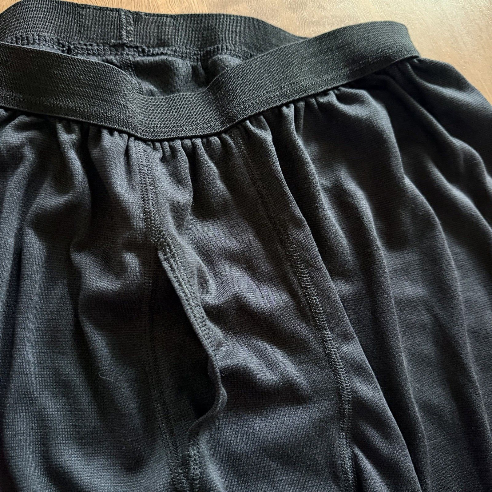 Patagonia Patagonia Capilene Base Layer Pants L Black FA99 USA Size US 34 / EU 50 - 3 Thumbnail