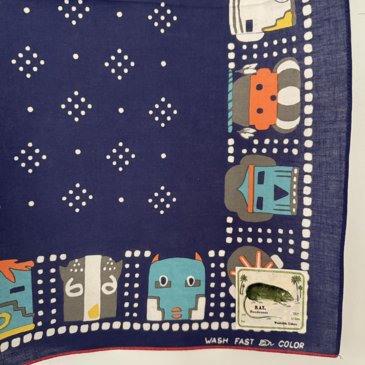 Japanese Brand Kapital Bandana Size ONE SIZE - 3 Thumbnail