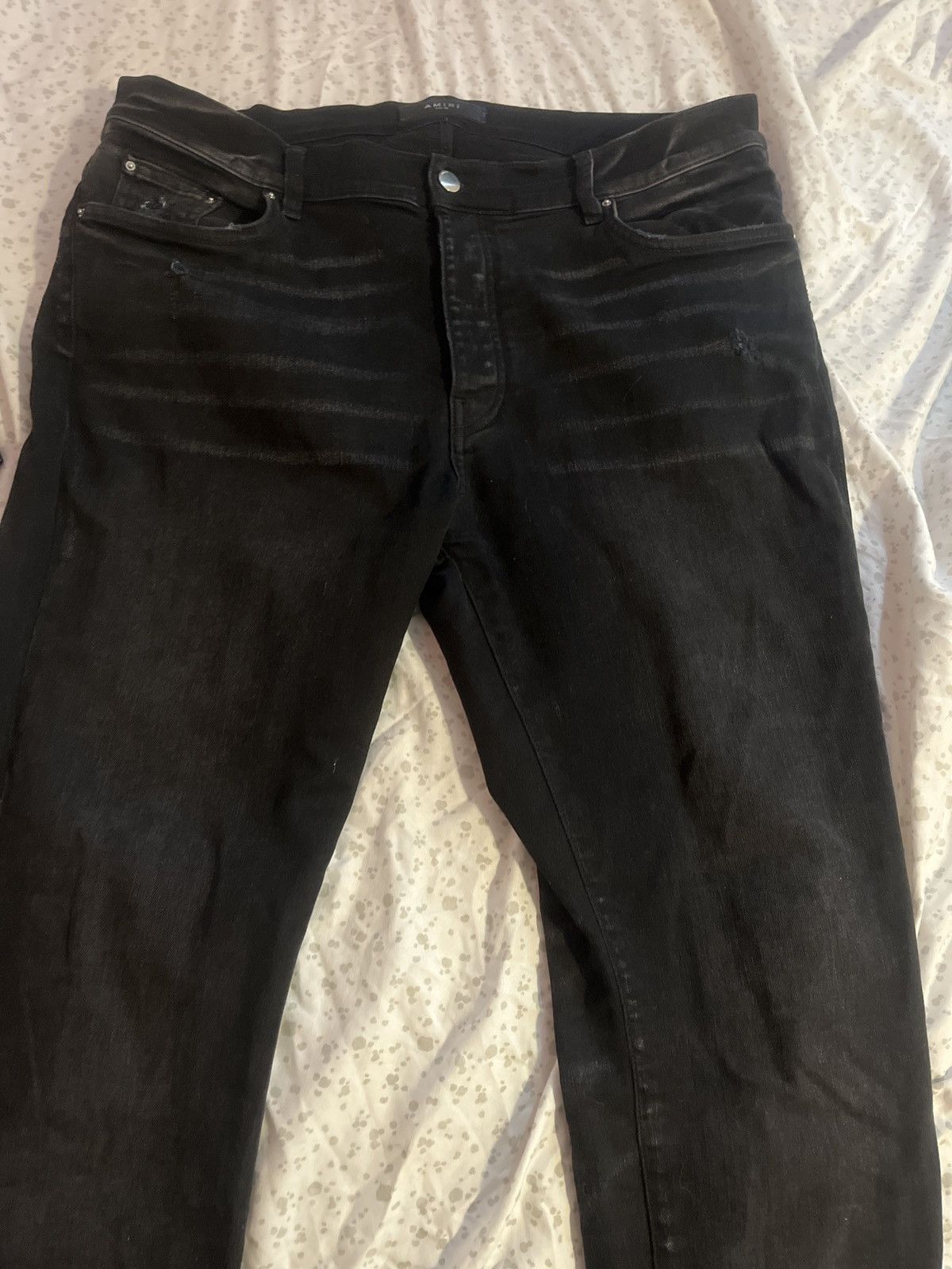 Amiri Black Skinny Jeans Size US 38 / EU 54 - 6 Thumbnail