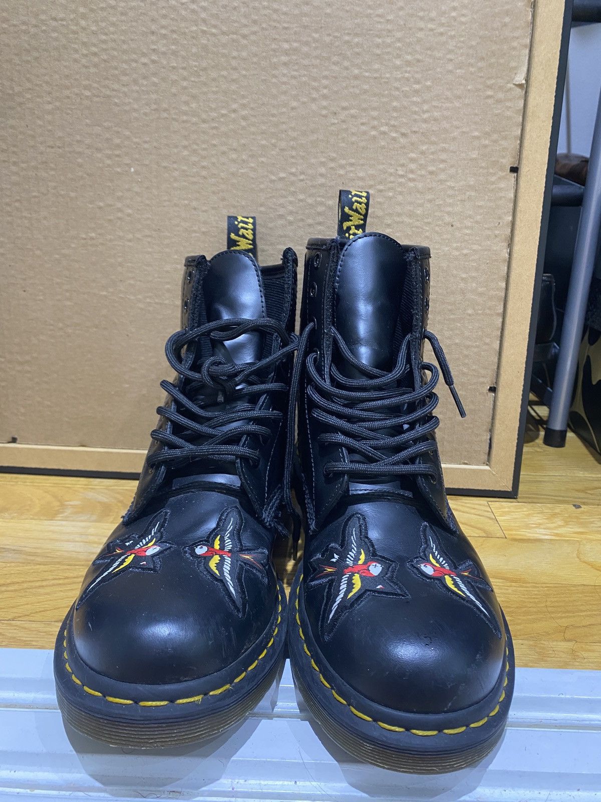 Dr. Martens Doc Marten Patch boots Size US 9 / EU 42 - 5 Thumbnail