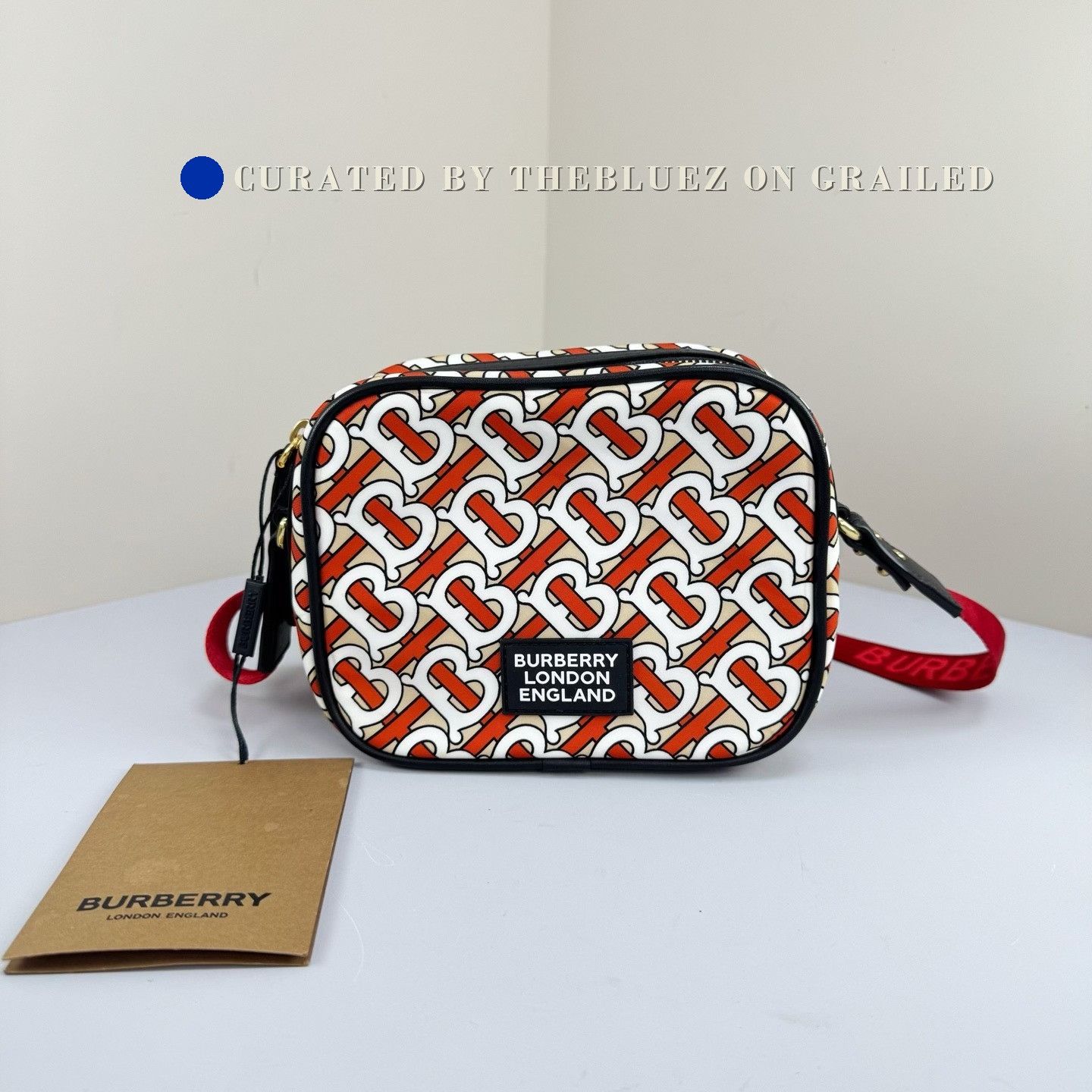 Burberry Burberry Logo Print Crossbody Bag Size ONE SIZE - 1 Thumbnail