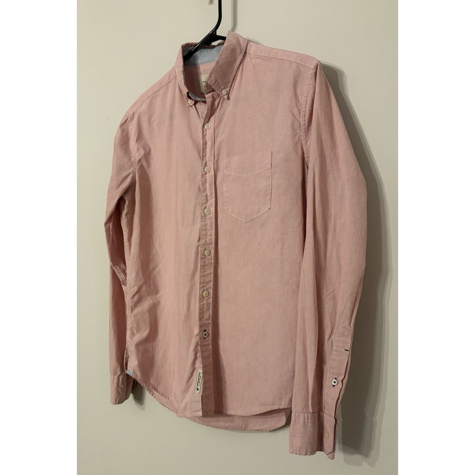 American Eagle Outfitters American Eagle Men’s Button-Down Shirt XS– Pre-Owned Size XS / US 0-2 / IT 36-38 - 3 Thumbnail