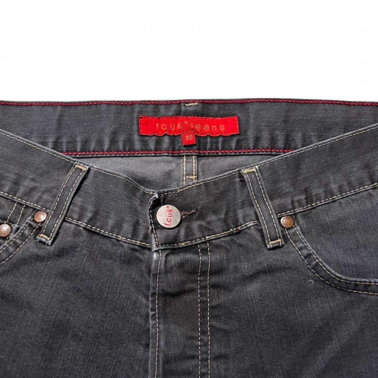 FCUK vintage fcuk baggy wide leg jeans Size US 30 / EU 46 - 4 Thumbnail