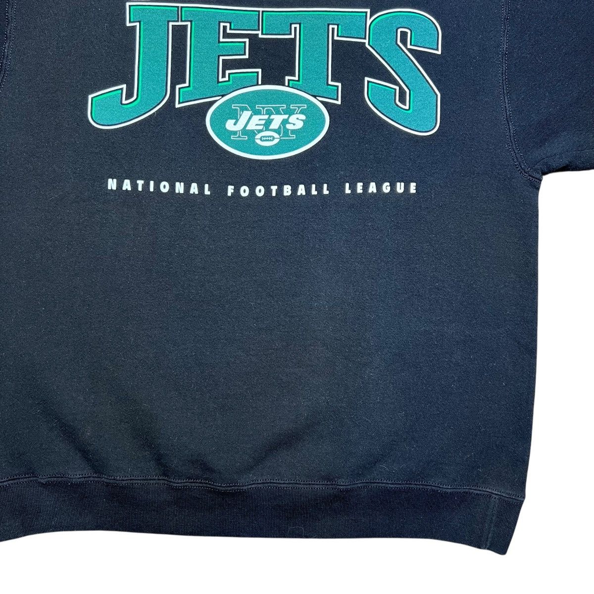 Pro Player 1990s NFL New York Jets Pro Player Spell Out 3D Sweatshirt Size US L / EU 52-54 / 3 - 6 Thumbnail