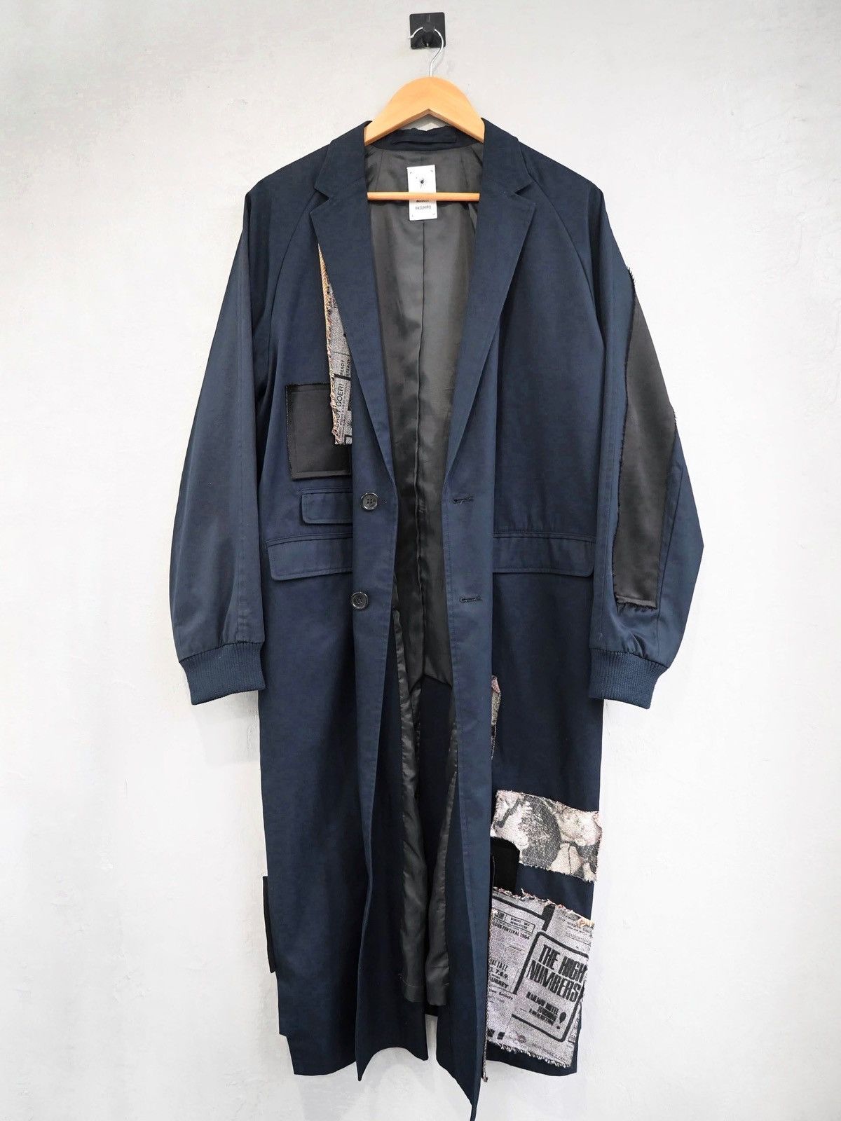 Maison MIHARA YASUHIRO MIHARA YASUHIRO Jacquard Chester Coat Size US M / EU 48-50 / 2 - 2 Thumbnail