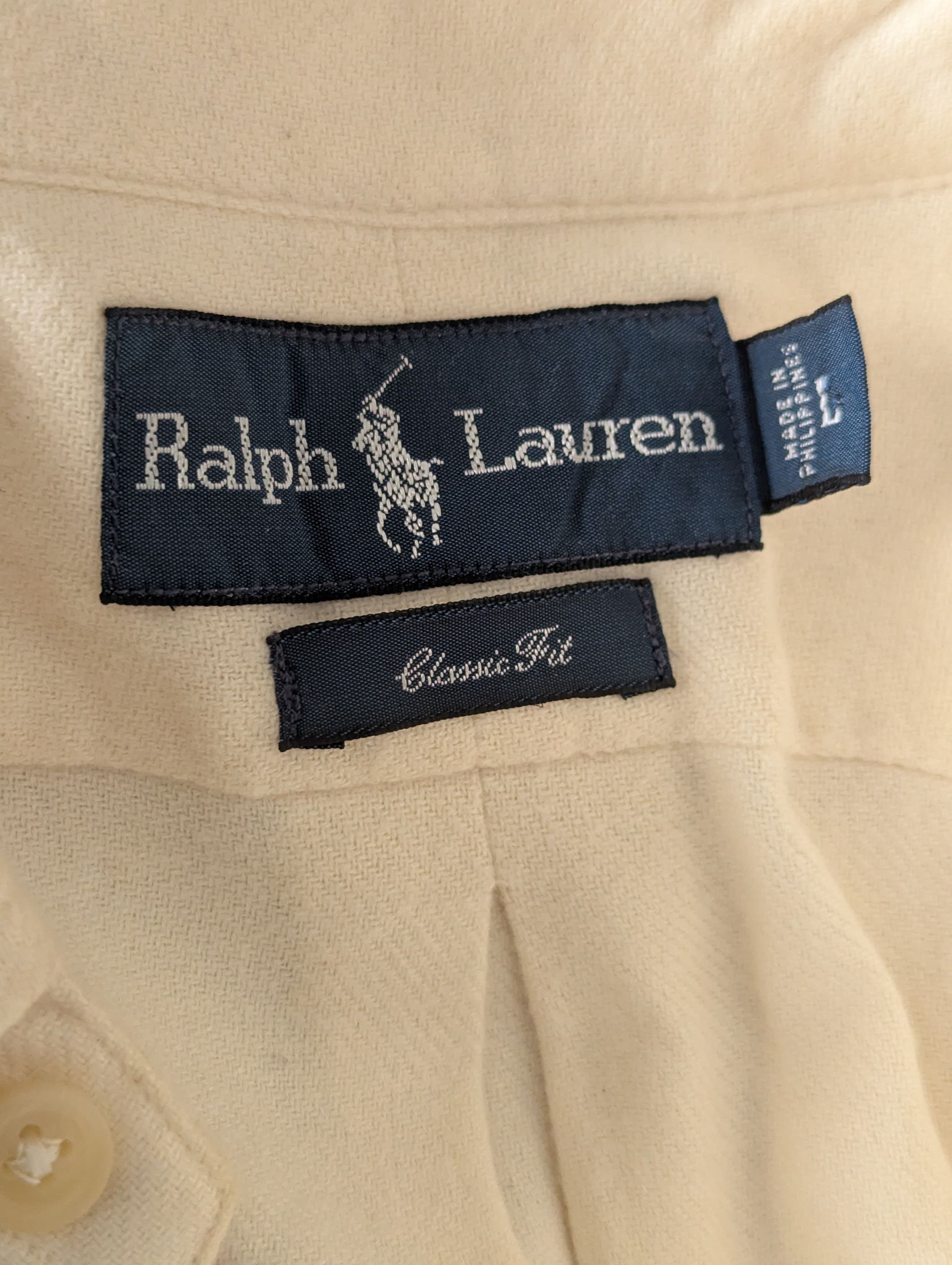 Polo Ralph Lauren Classic fit flannel shirt Size US L / EU 52-54 / 3 - 6 Thumbnail