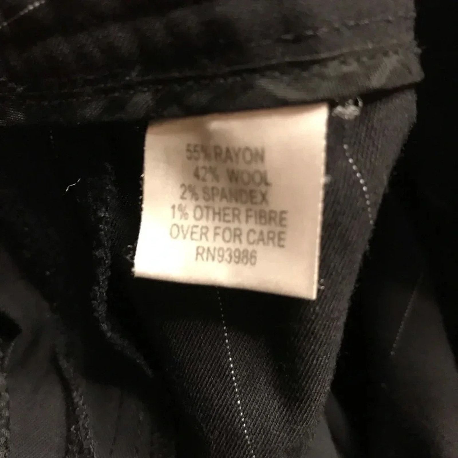 Other Adrienne Vittadini Pinstripe Dress Pants Career Size 27" / US 4 / IT 40 - 9 Thumbnail