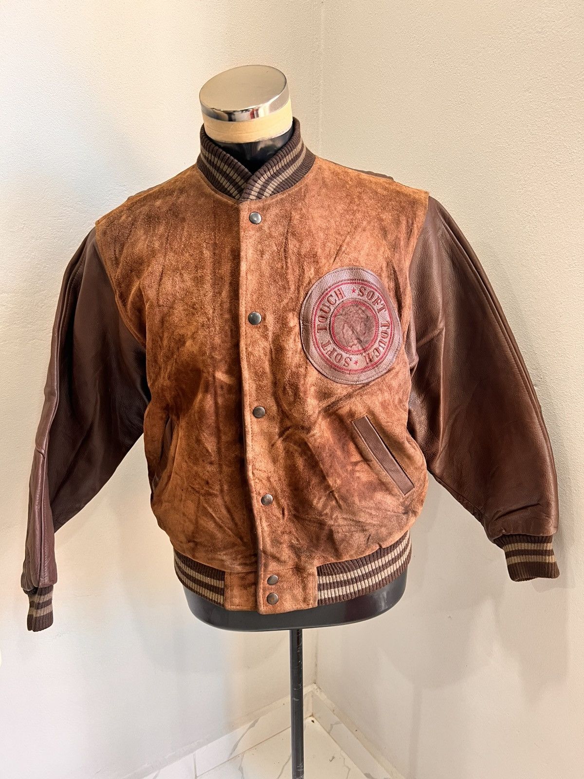 Vintage Vintage Leather Jacket Size US M / EU 48-50 / 2 - 1 Thumbnail