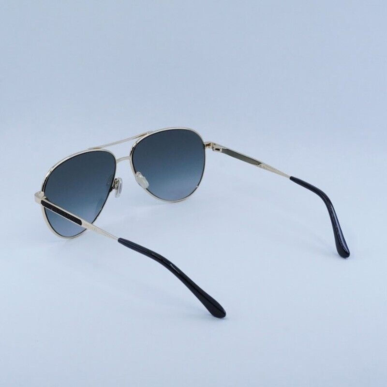 Jimmy Choo New JIMMY CHOO JIMENA/S 02M2 9O Black/ Gold/Grey Gradient Size ONE SIZE - 2 Thumbnail
