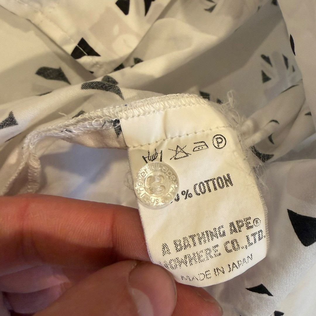 Bape Late 90’s Bape UK Flag Head Shirt L Size US L / EU 52-54 / 3 - 5 Thumbnail