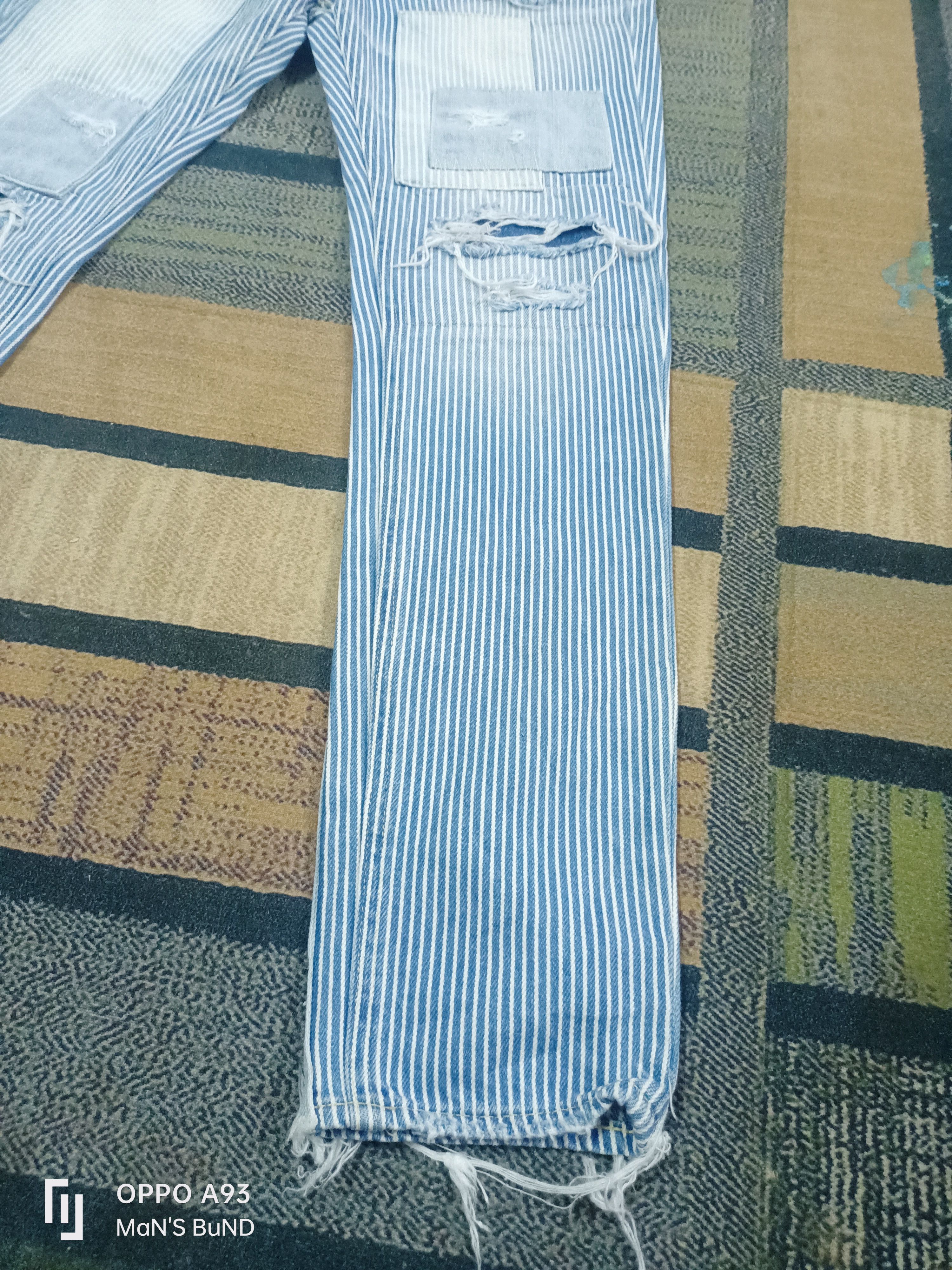 Japanese Brand RODEO CROWNS JEANS NICE DESIGN Size US 30 / EU 46 - 6 Thumbnail