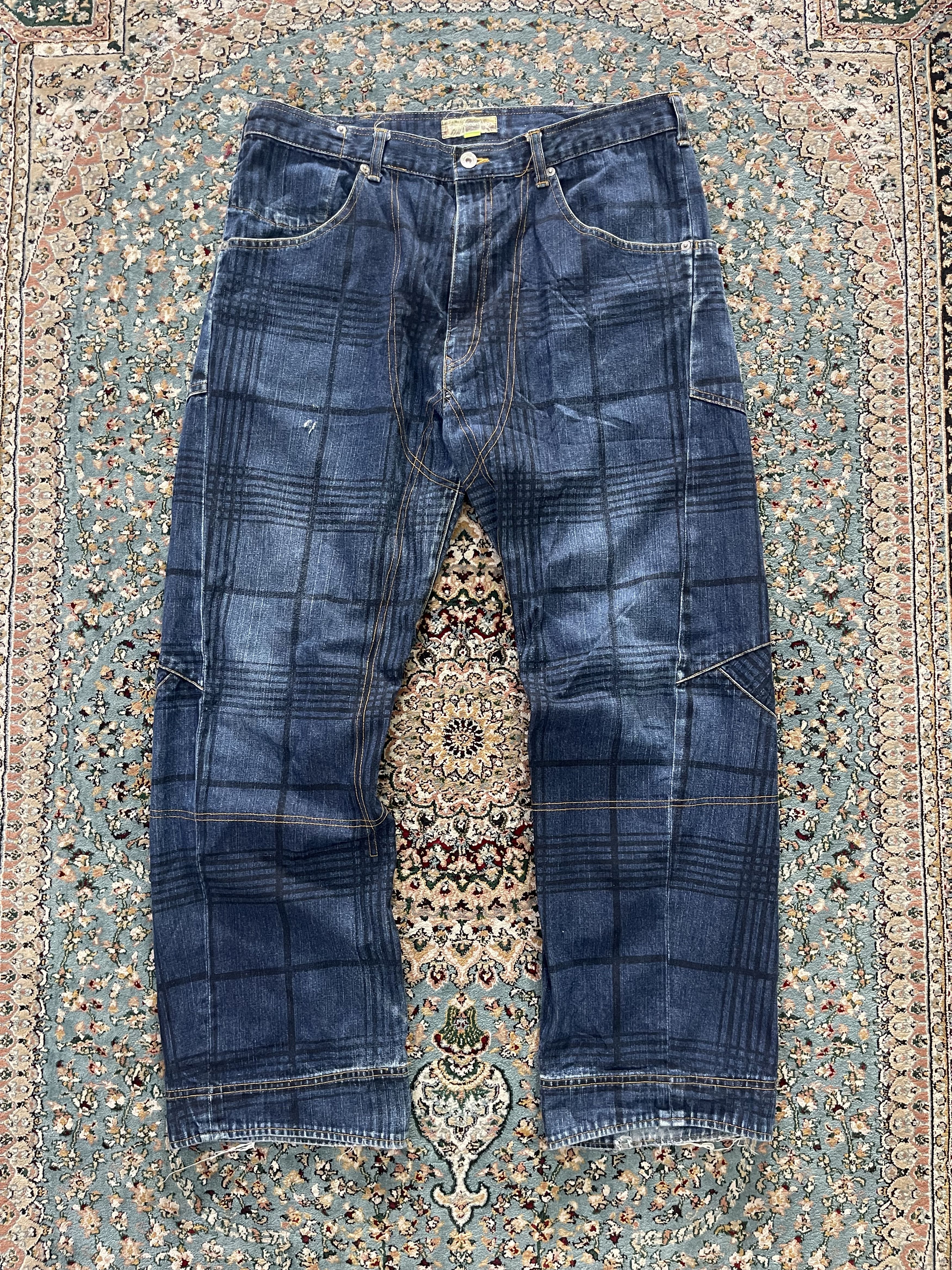 Japanese Brand Balance Wear Design Engineered Jeans Size US 35 - 4 Thumbnail