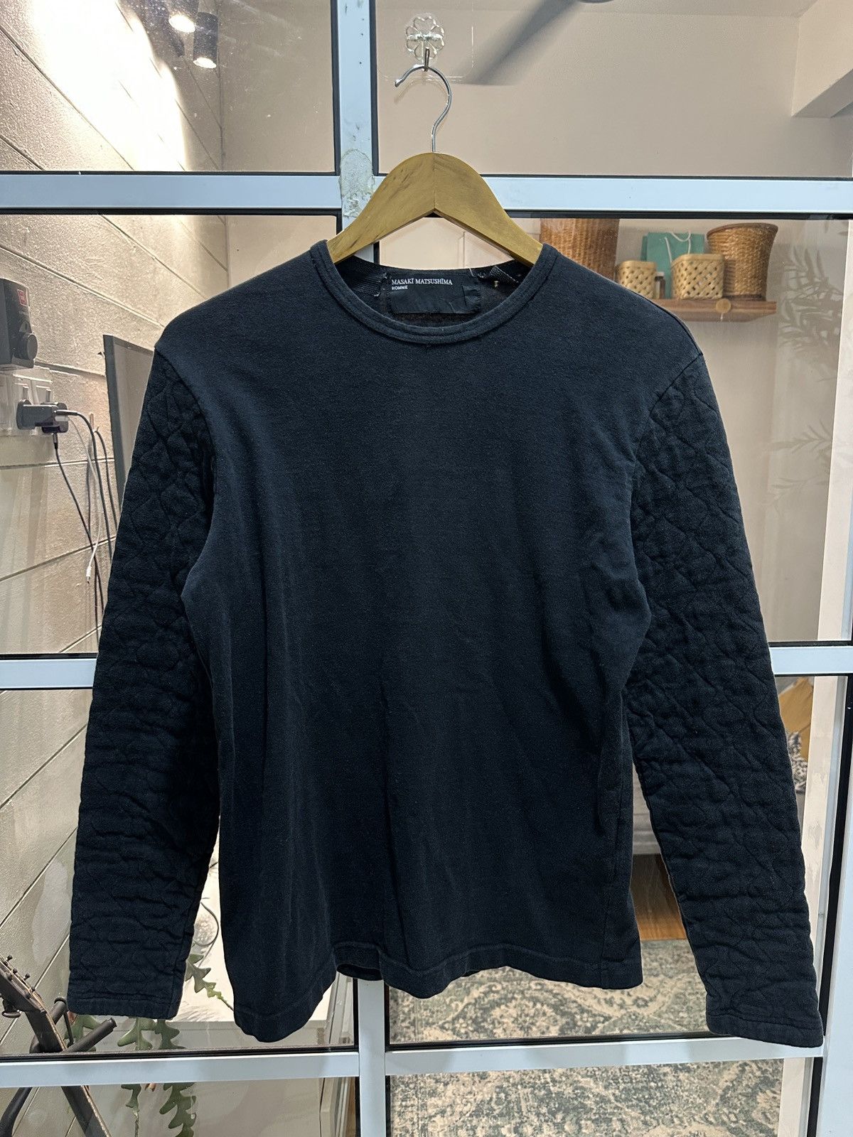 Masaki Matsushima Masaki Matsushima Padded Sleeve L/S Shirt Size US M / EU 48-50 / 2 - 1 Thumbnail
