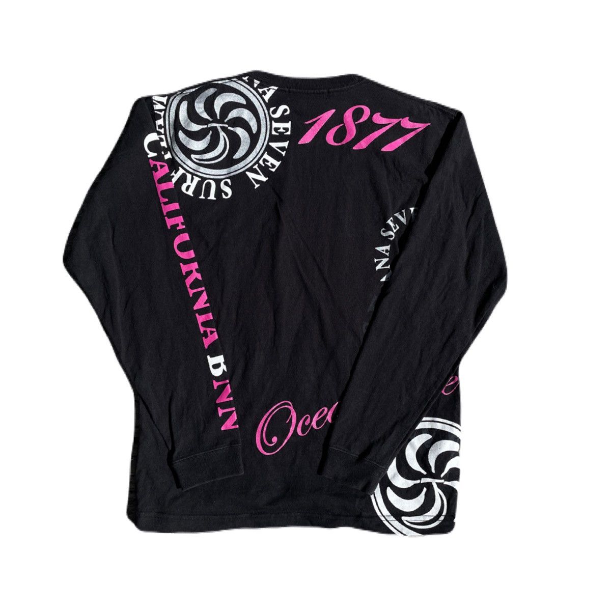 If Six Was Nine 2000s Japanese archive Vkei Glitter Poem Long Sleeve Tee Size US S / EU 44-46 / 1 - 4 Thumbnail