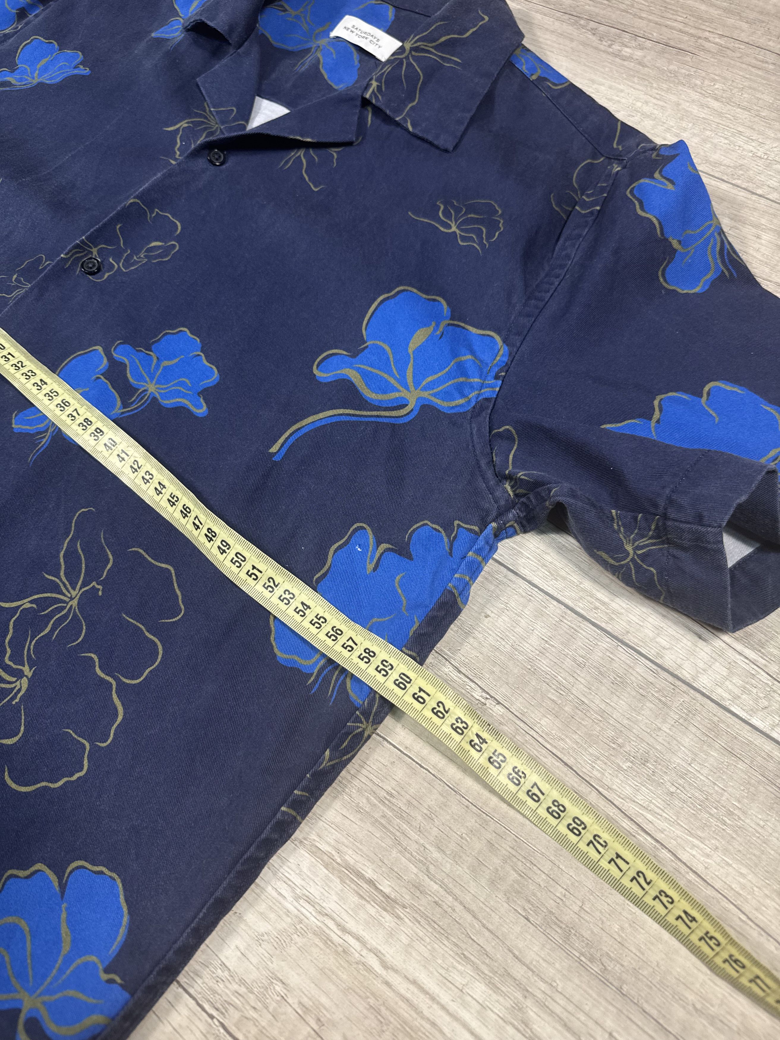 Saturdays NYC Saturday’s NYC Short Sleeve Digi Floral Shirt Hawaii Season Size US L / EU 52-54 / 3 - 9 Thumbnail