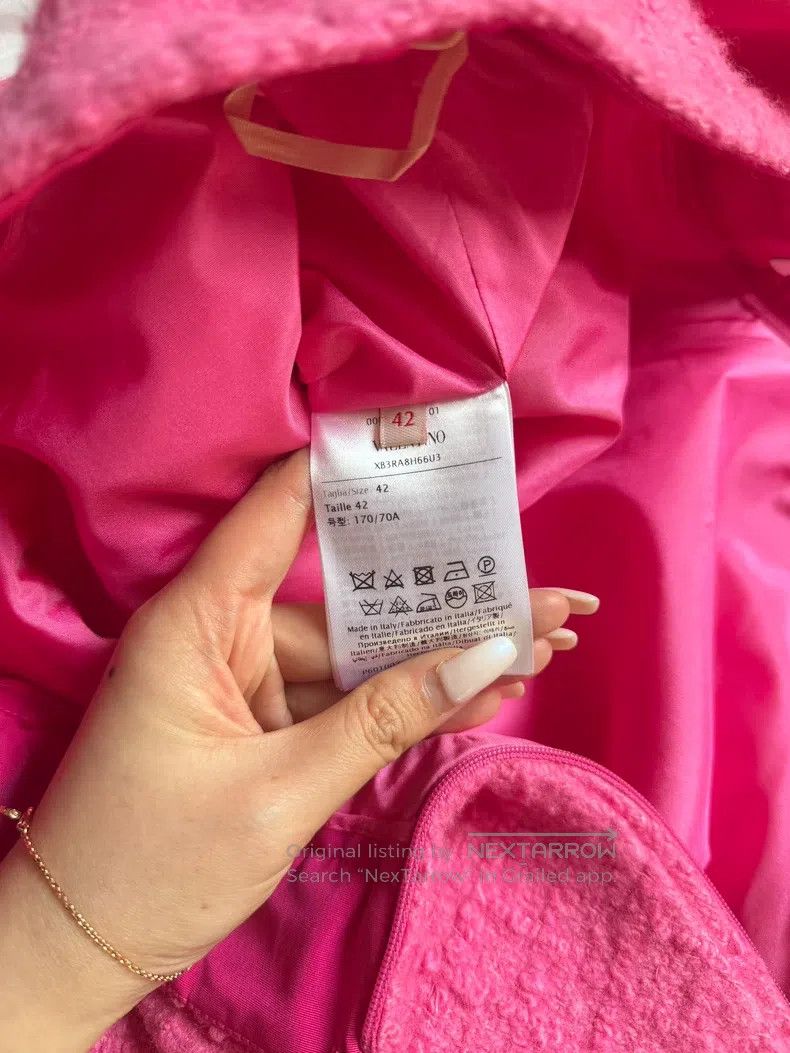 Valentino Valentino Rose red suit Size S / US 4 / IT 40 - 4 Thumbnail