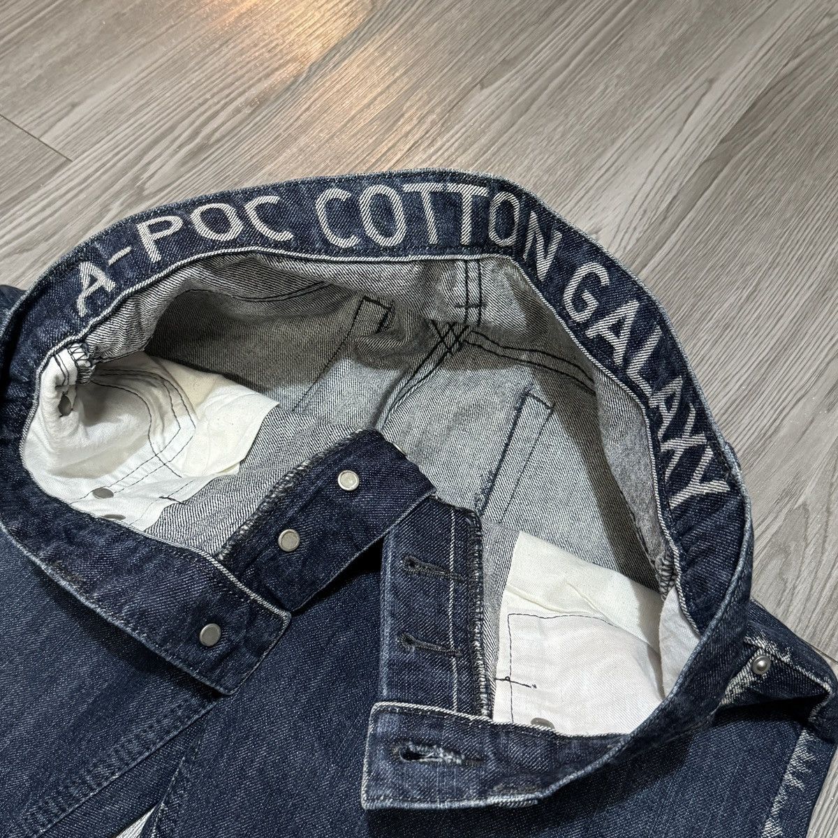 Issey Miyake Issey Miyake A-Poc Cotton Galaxy Denim Pants Size US 29 - 6 Thumbnail