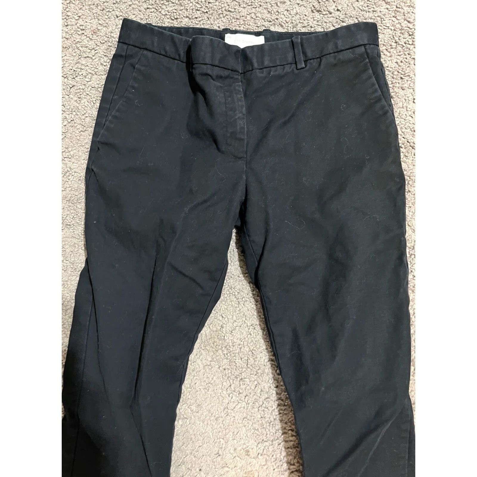 Gap Gap Slim Cropped 2-way-Stretch Women Pants Size 6 Navy Blue Pockets Casual Slim Fit 26 Inseam Womens Size 28" / US 6 / IT 42 - 2 Thumbnail
