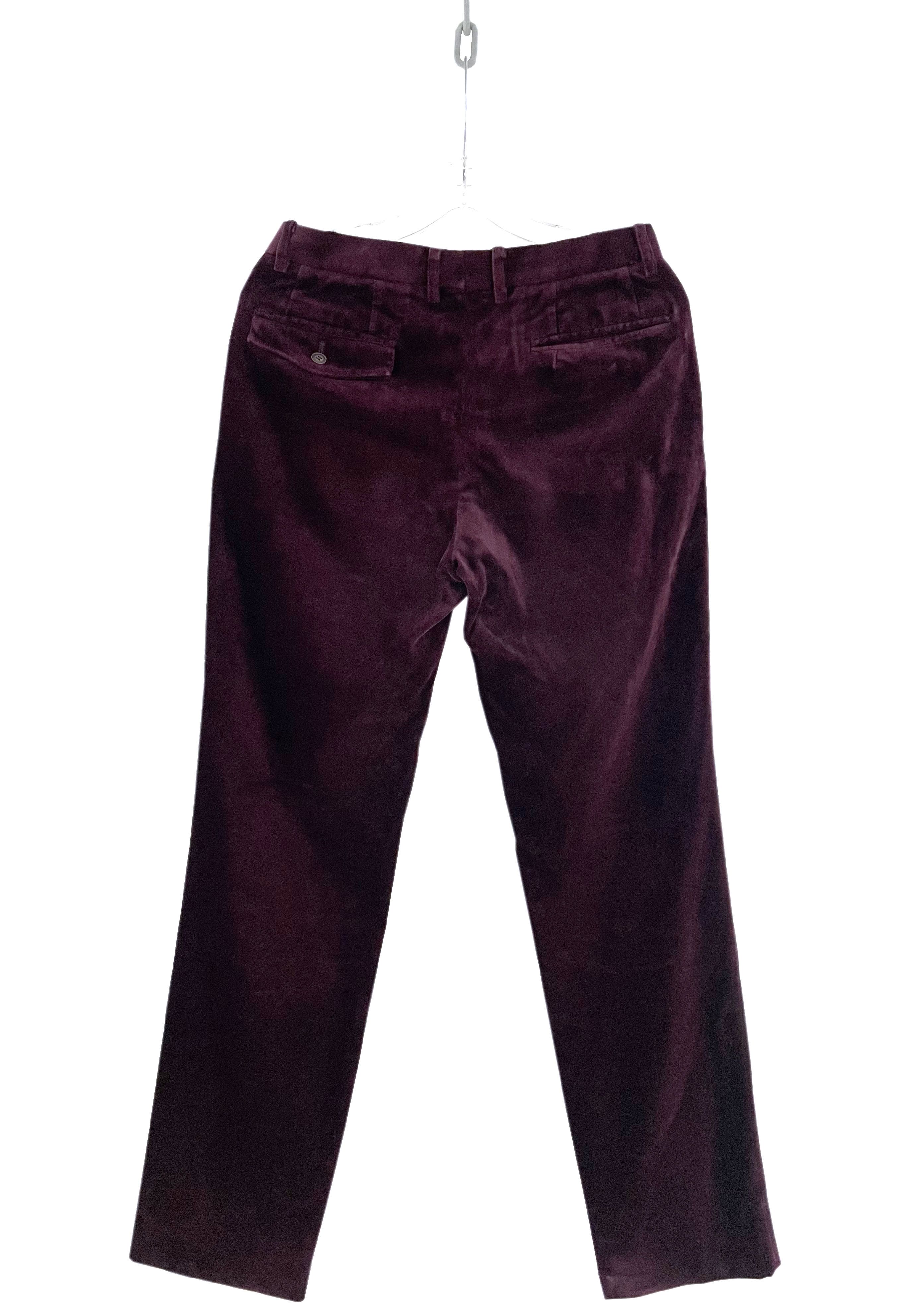 Yohji Yamamoto Against All Risks Velour Pants Size US 30 / EU 46 - 5 Thumbnail