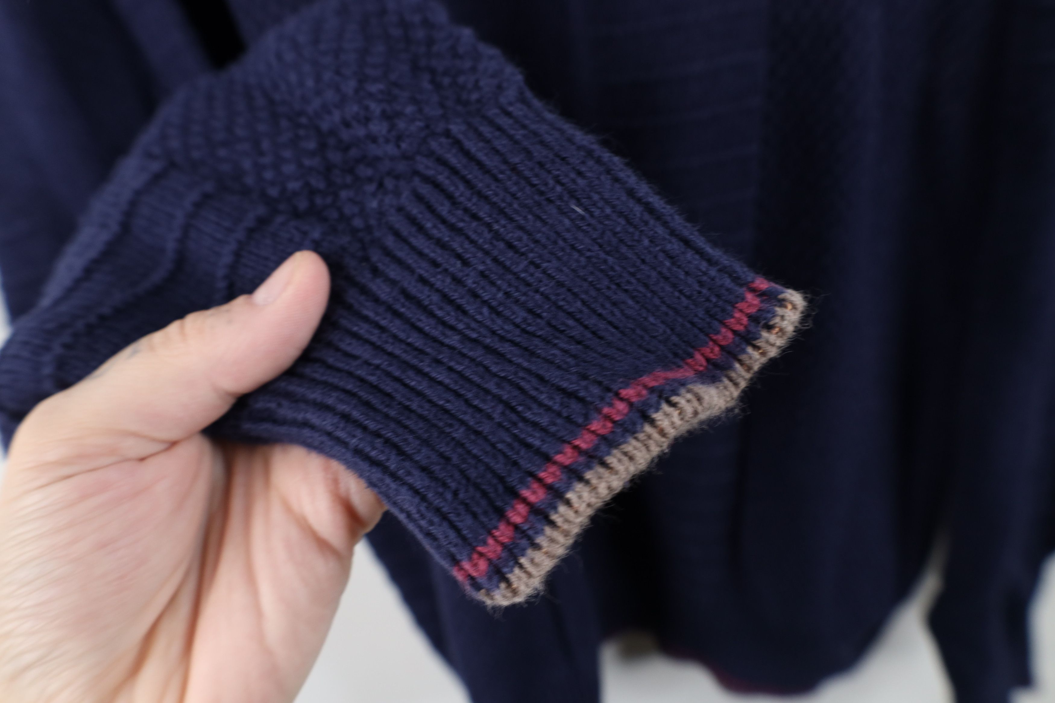 Vintage Vintage 90s Streetwear Cotton Knit Golf Sweater USA Size US L / EU 52-54 / 3 - 6 Thumbnail