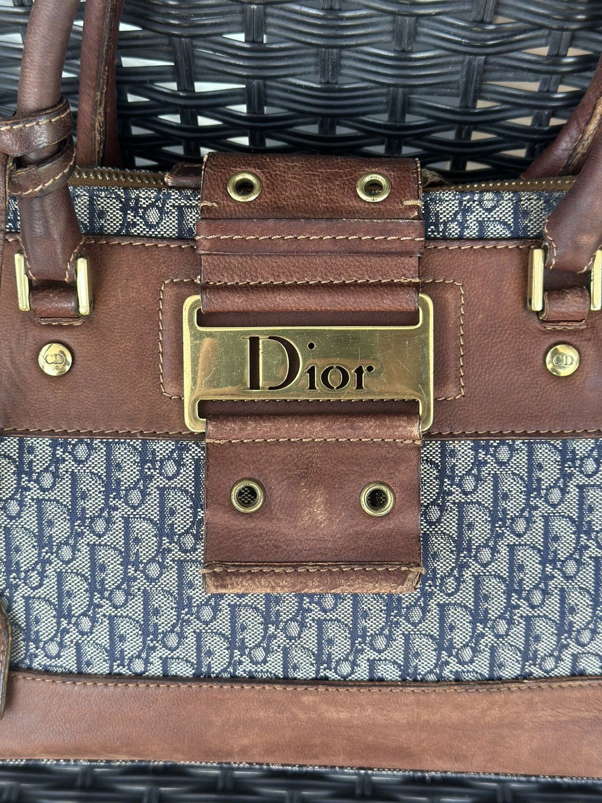 Dior Christian Dior Street Chic Dome Trotter Monogram Bag Size ONE SIZE - 6 Thumbnail