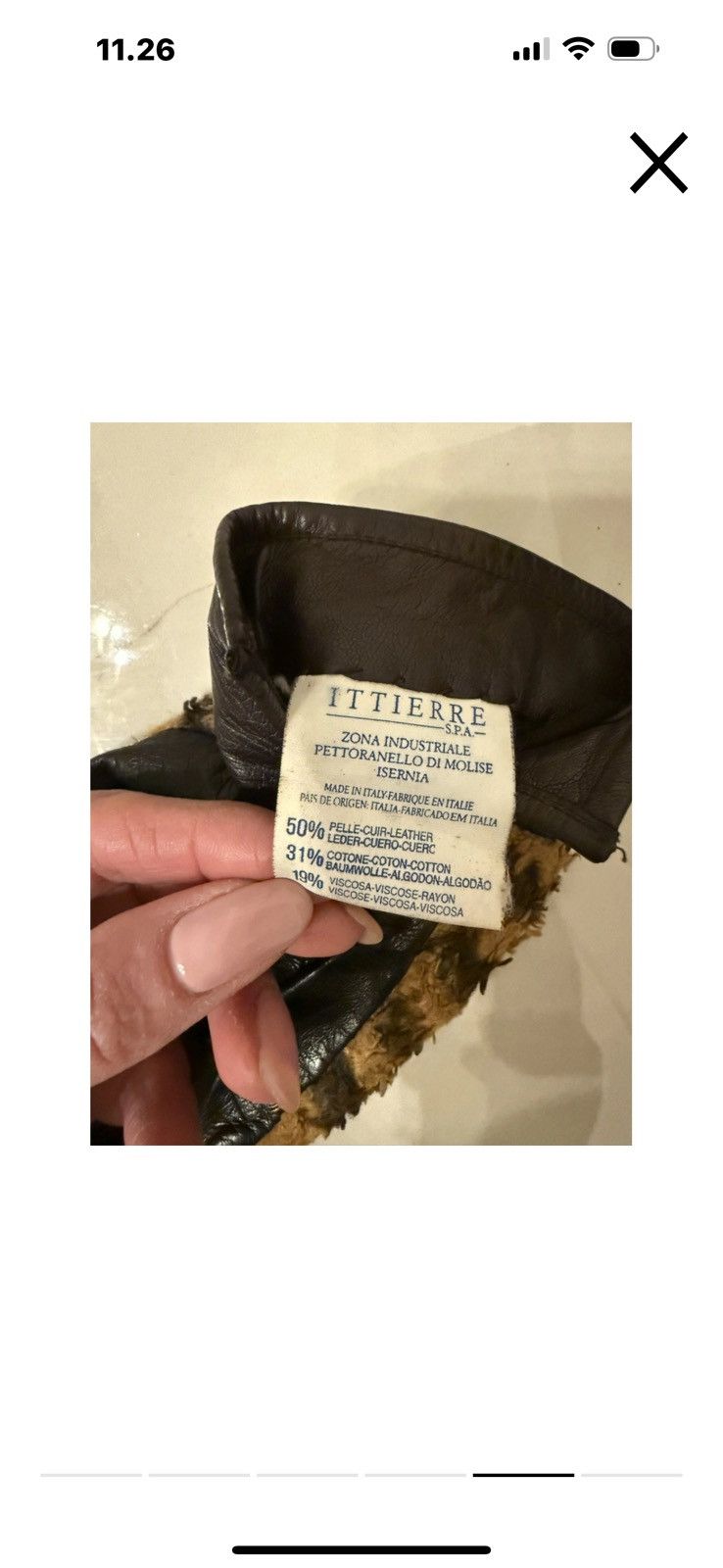 Dolce & Gabbana Faux Tiger fur Gloves Size ONE SIZE - 4 Thumbnail