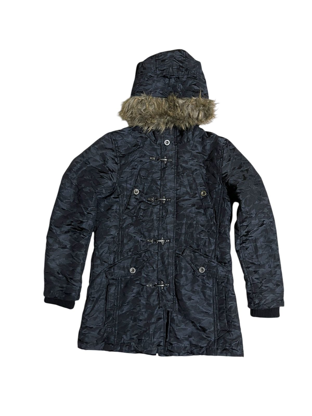 In The Attic In The Attic Long Jacket Camouflage Hoodie Size US L / EU 52-54 / 3 - 25 Thumbnail