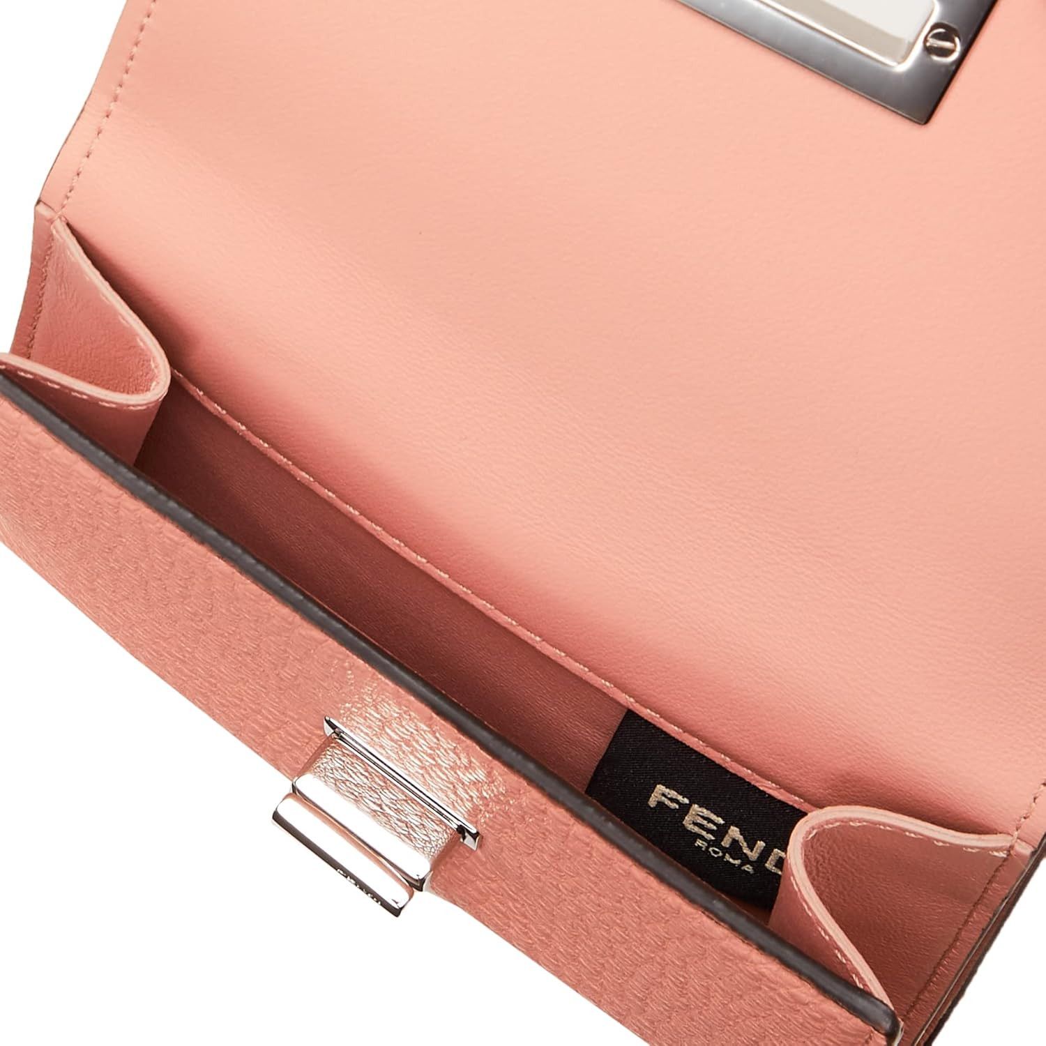 Fendi o1loc1c0824 Size: OS / Micro Trifold in Baby Pink Size ONE SIZE - 5 Thumbnail