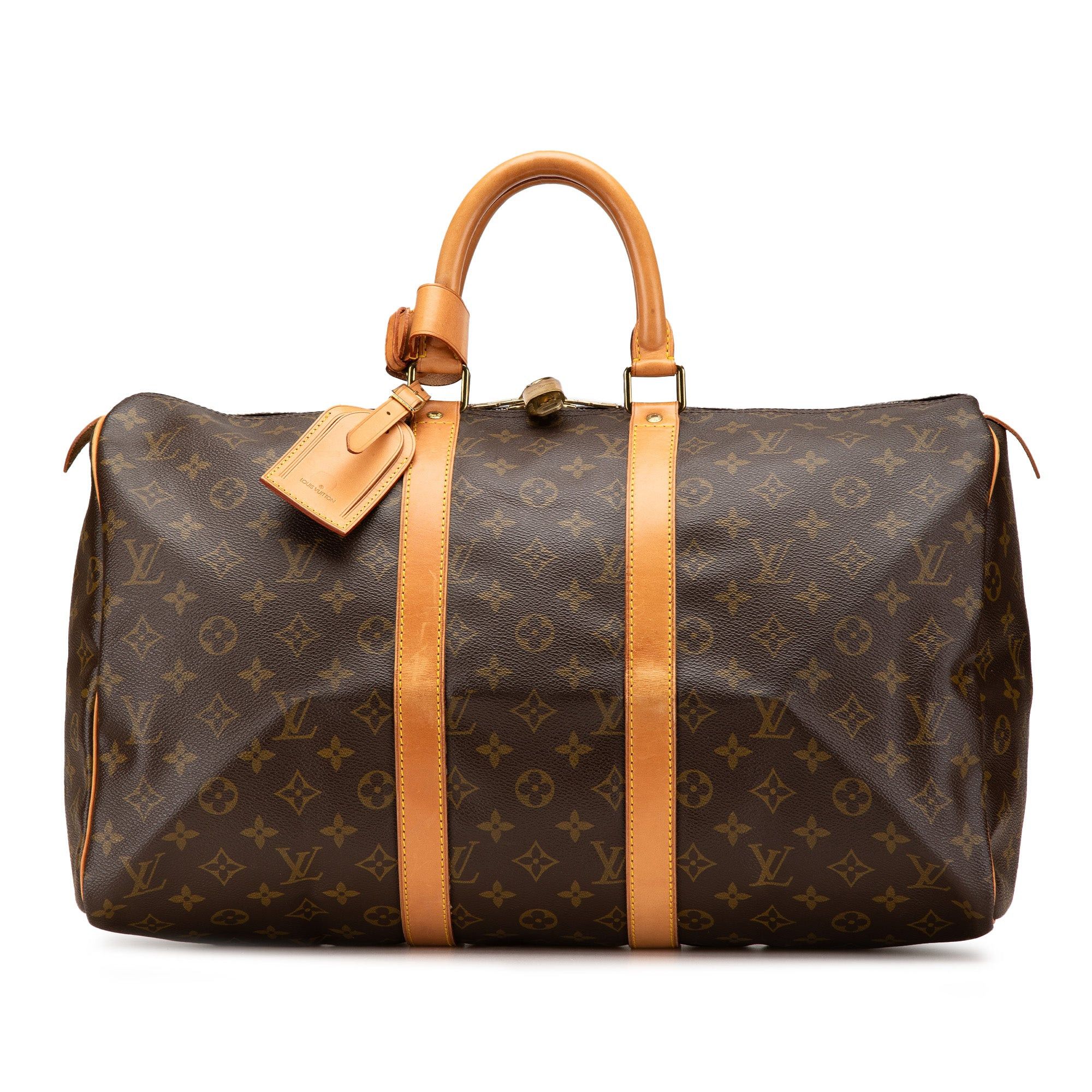 Louis Vuitton Louis Vuitton Monogram Keepall 45 Brown Size ONE SIZE - 1 Thumbnail