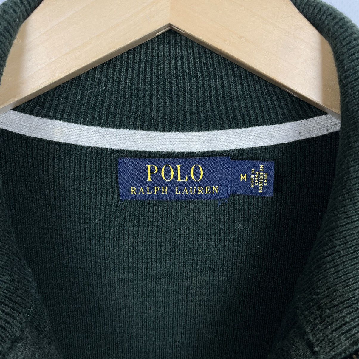 Polo Ralph Lauren Vintage Polo Ralph Lauren big logo 1/4 zip sweater 90’s Size US M / EU 48-50 / 2 - 10 Thumbnail