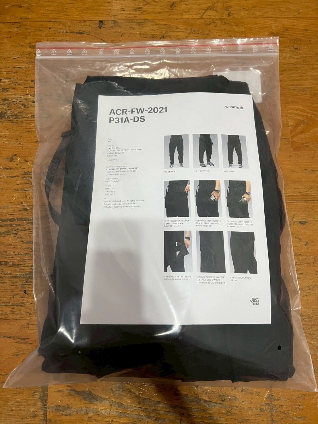 Acronym ACRONYM P31A-DS Size US 30 / EU 46 - 3 Thumbnail