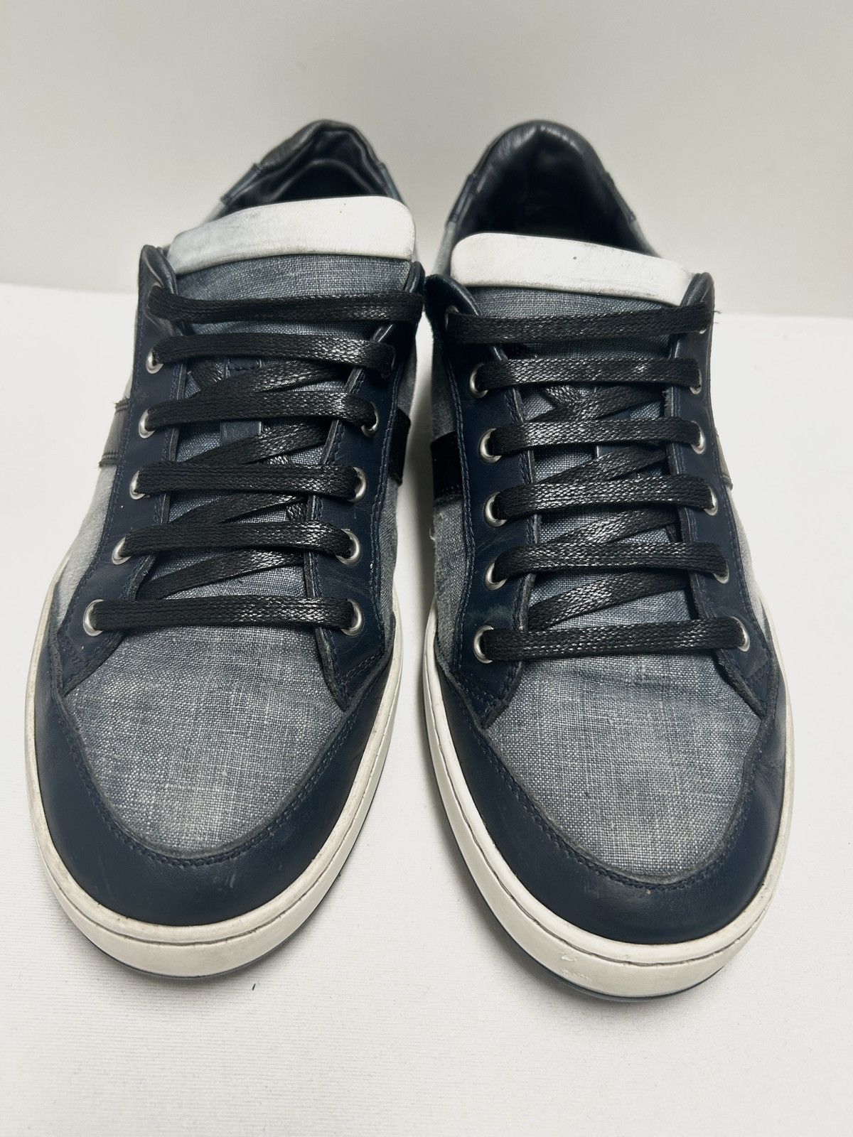 Dior SS2011 Low-Top Leather Panel Sneakers Size US 7.5 / EU 40-41 - 4 Thumbnail