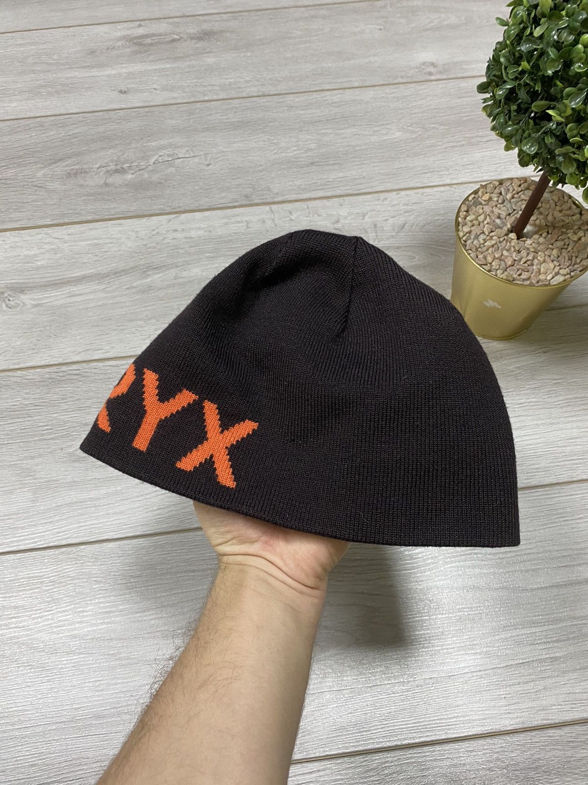 Arc'teryx 🐝 Arcteryx 🍊 wool hat word head toque letters spell out Size ONE SIZE - 4 Thumbnail