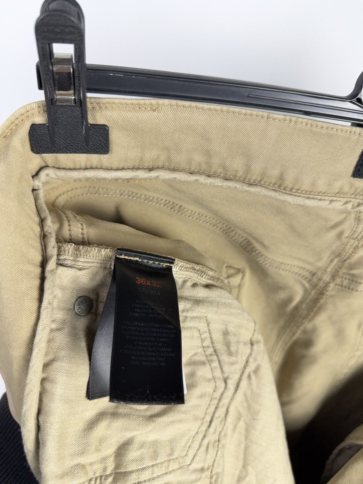 Polo Ralph Lauren Retro Luxury Vintage 90s Polo Ralph Lauren Beige Chino Pants Size US 36 / EU 52 - 17 Thumbnail