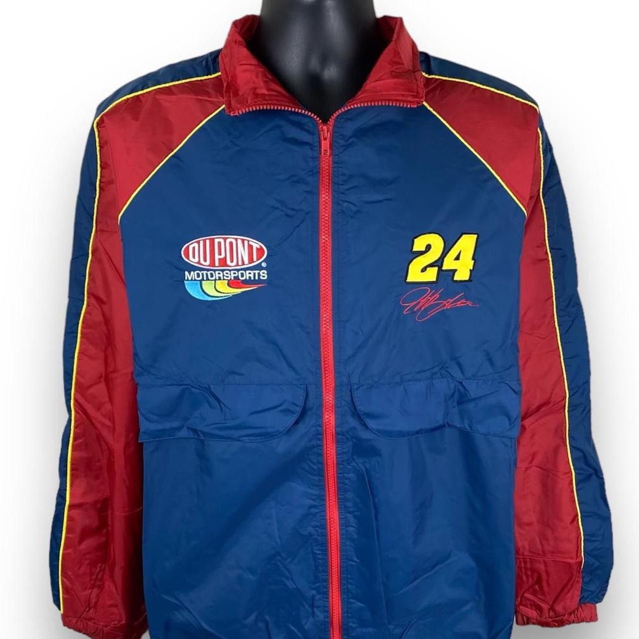 Winner's Circle Medium Jeff retailer Gordon Jacket Red Blue Dupont Motorsports NASCAR 24