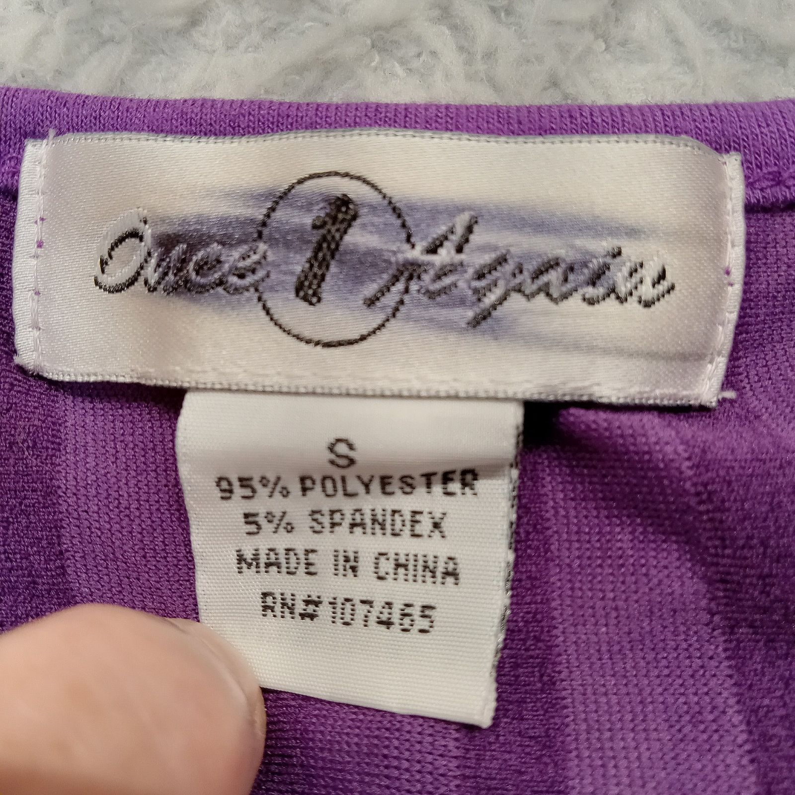 & Other Stories Once Again Ruffle Top S Women's Sleeveless Blouse Purple Size S / US 4 / IT 40 - 3 Thumbnail