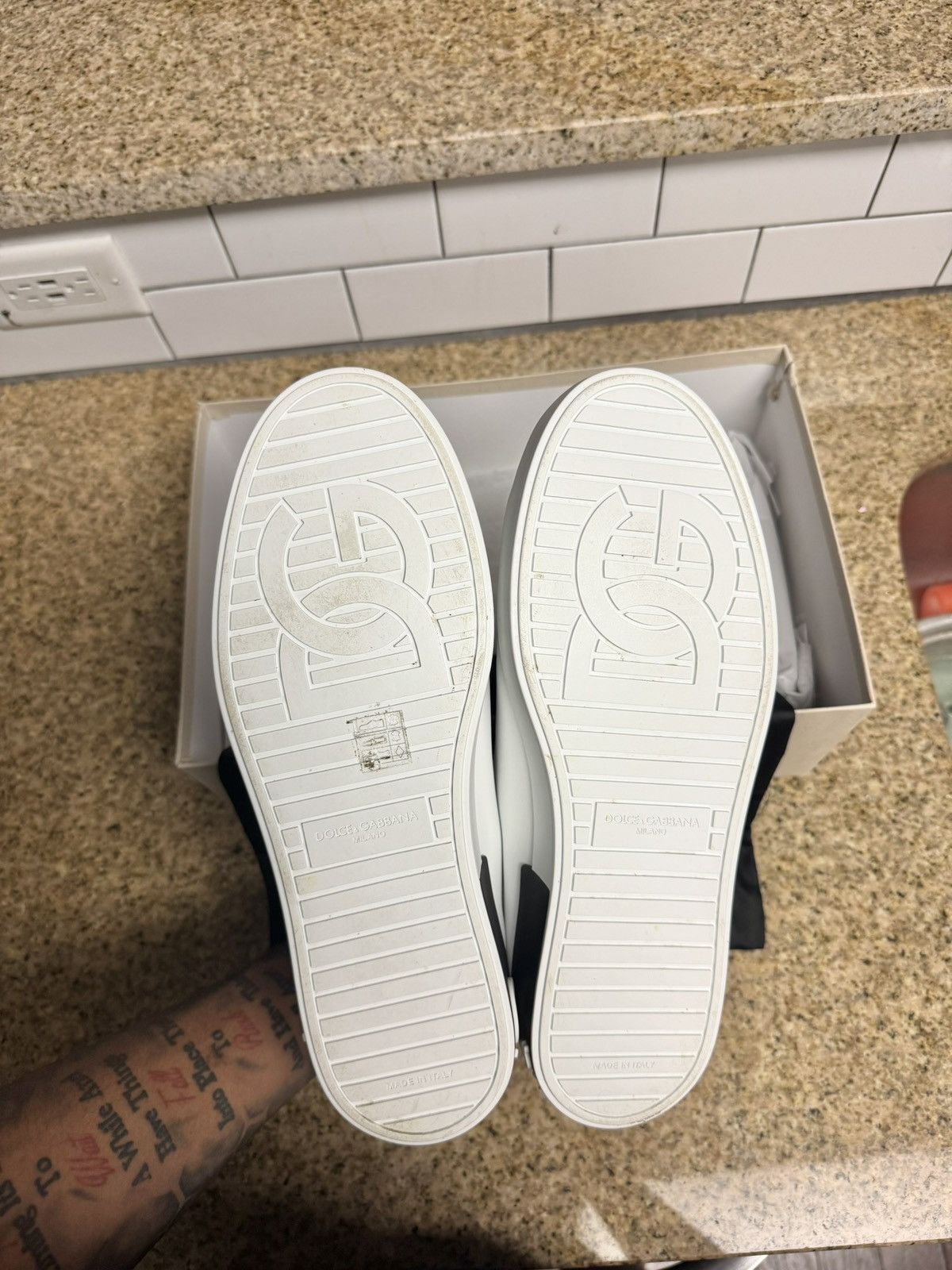 Dolce & Gabbana Dolce & Gabbana Portofino Sneakers Size US 11 / EU 44 - 8 Thumbnail