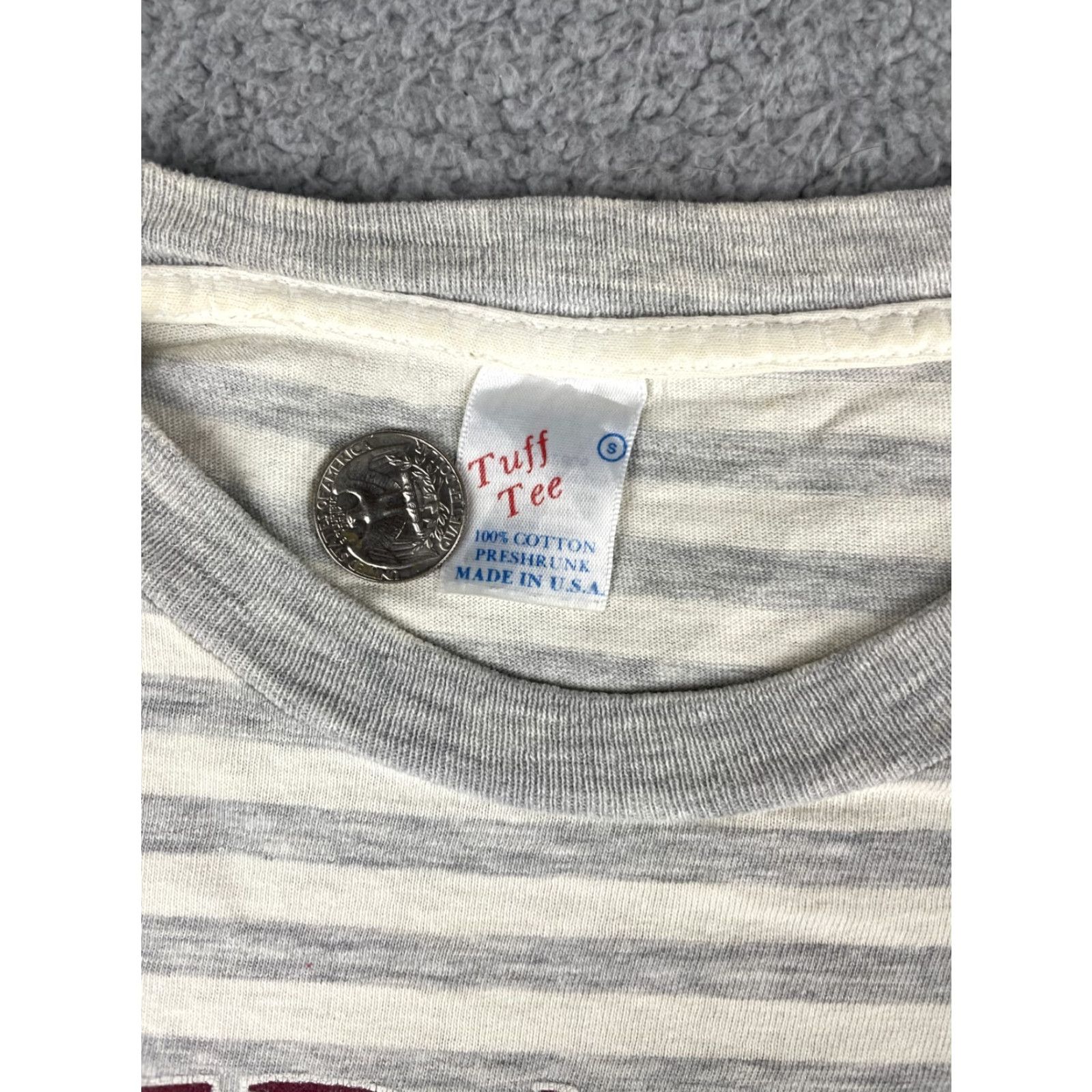 Vintage VINTAGE San Francisco Tshirt Men's Small Gray Striped California Graphic Tee 80s 90s SF Crew Neck Short Sleeve Vintage Shirt Size US S / EU 44-46 / 1 - 4 Thumbnail