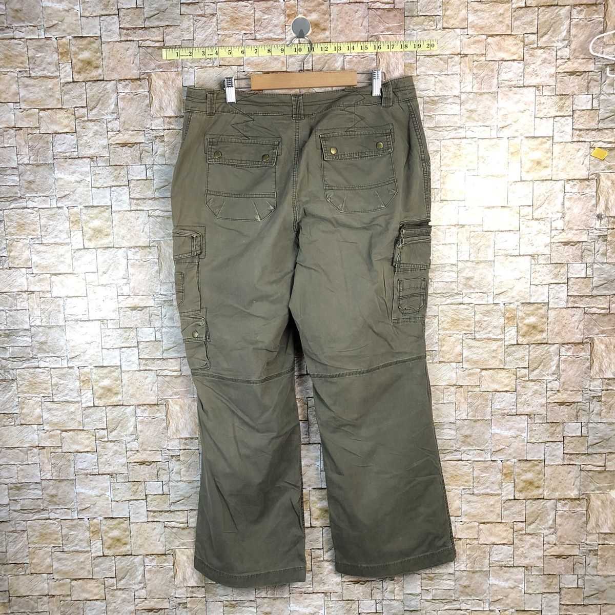 Other Courtenay Green Cargo Multipocket Pants #A965 Size 32" / US 10 / IT 46 - 15 Thumbnail