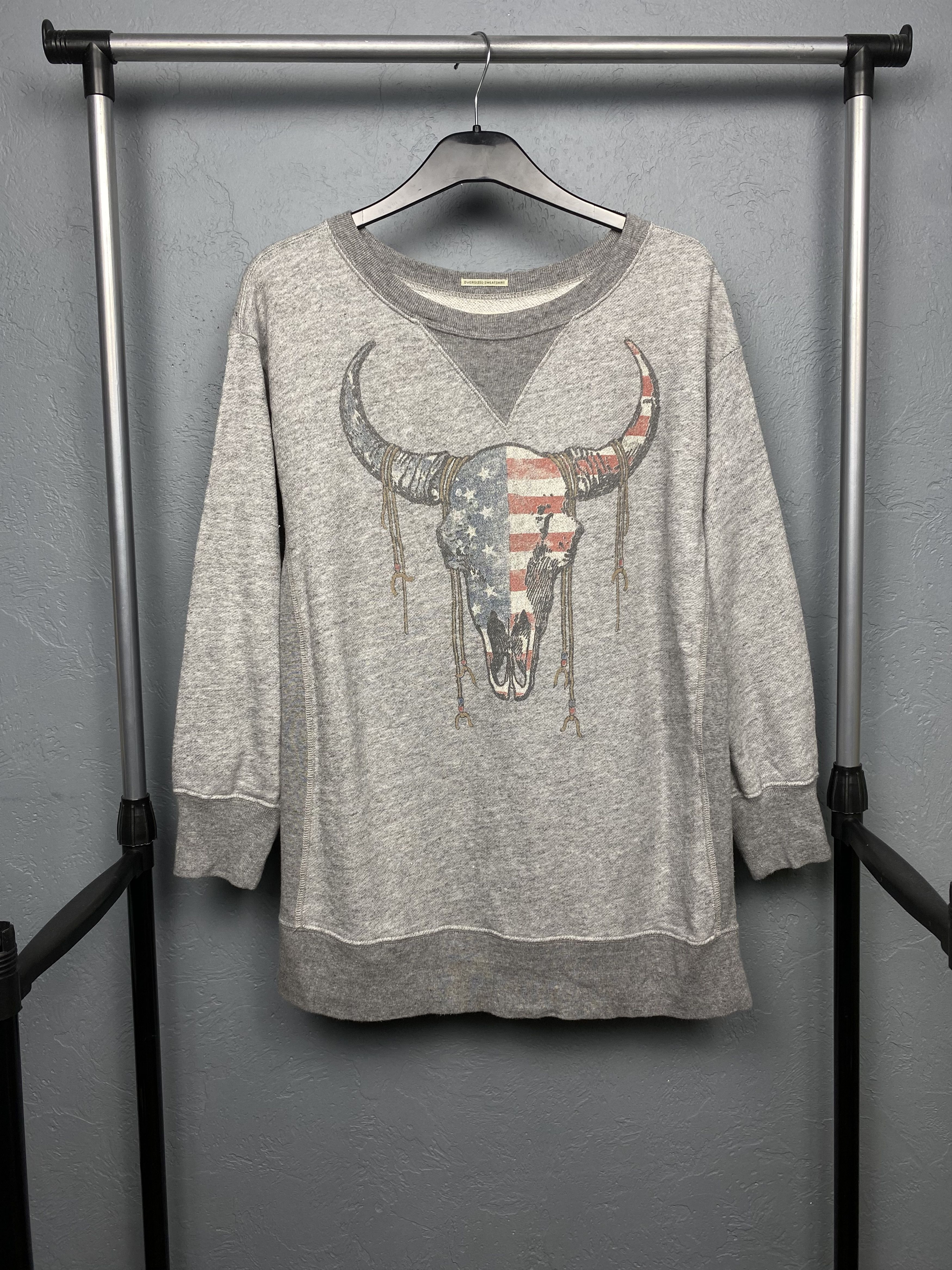 Denim & Supply Ralph Lauren Denim And Supply Ralph Lauren Vintage Oversized Sweatshirt Size L / US 10 / IT 46 - 1 Thumbnail