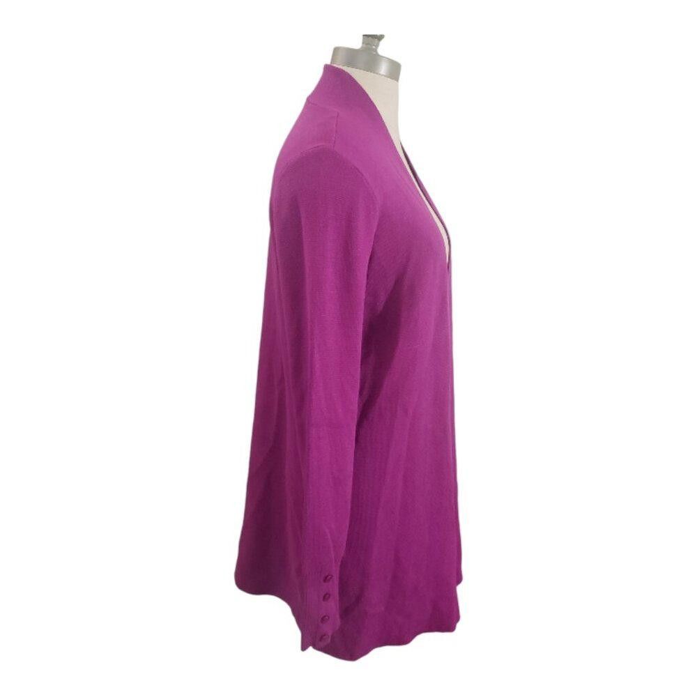 Caruso CT1981 Cyrus Magenta Open Cardigan M Size M / US 6-8 / IT 42-44 - 4 Thumbnail