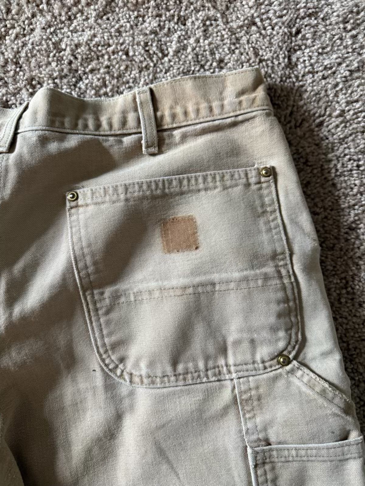 Carhartt VTG carhartt double knee work pant carpenters Size US 34 / EU 50 - 6 Thumbnail