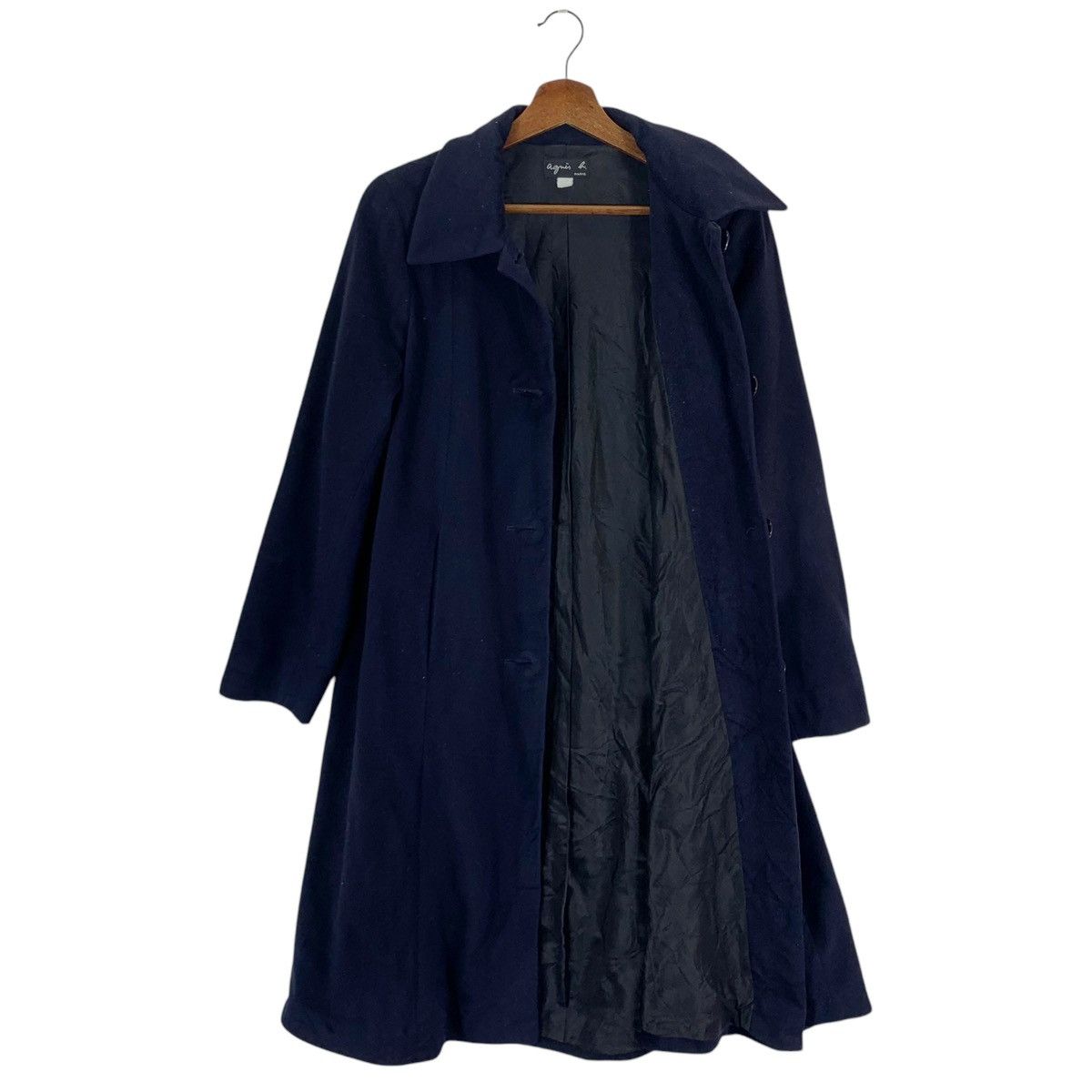 agnes b. VINTAGE AGNES B BUTTON OVERCOAT Size L / US 10 / IT 46 - 7 Thumbnail