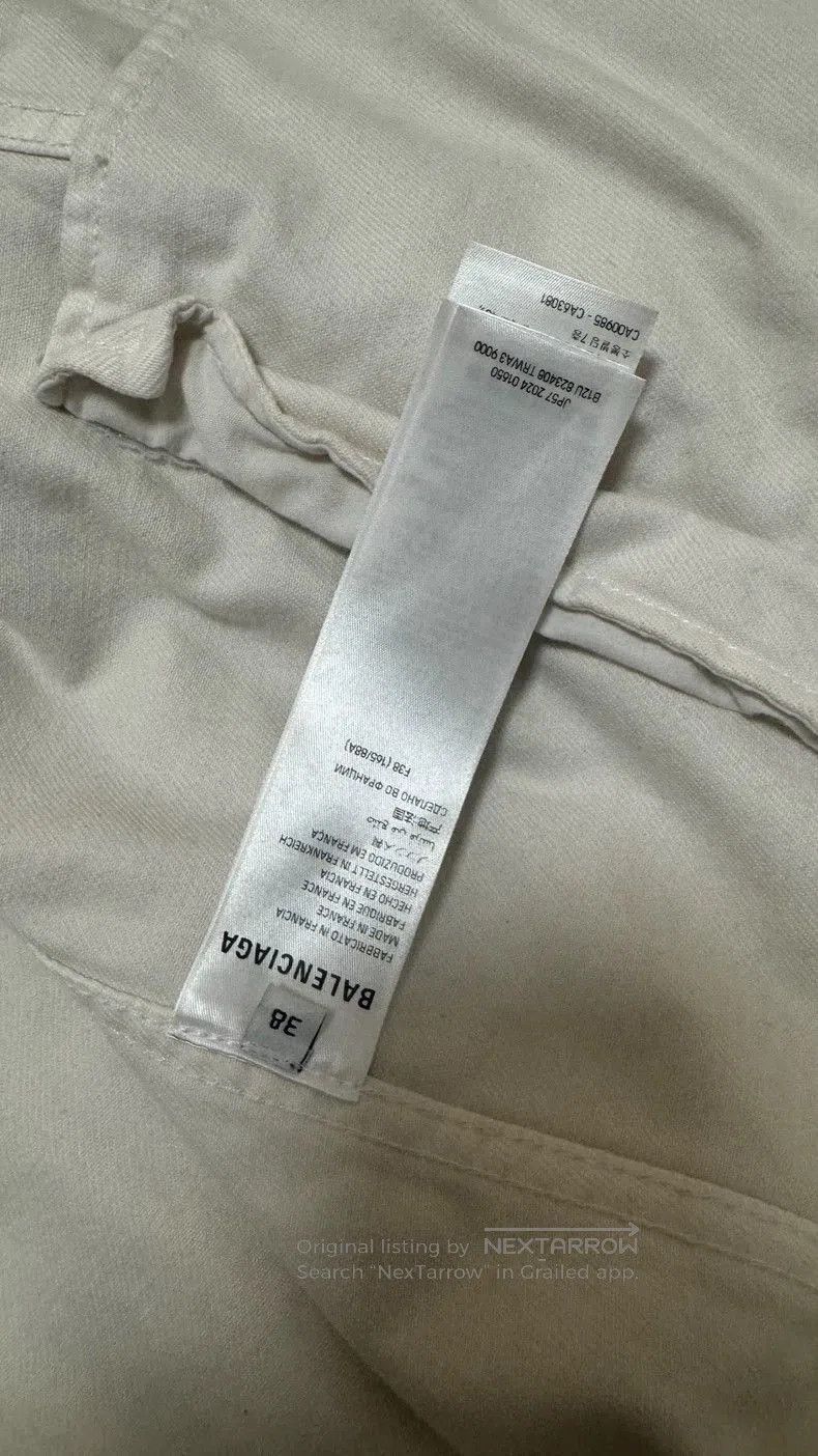 Balenciaga Balenciaga Denim Jacket Size 38. Size US M / EU 48-50 / 2 - 3 Thumbnail