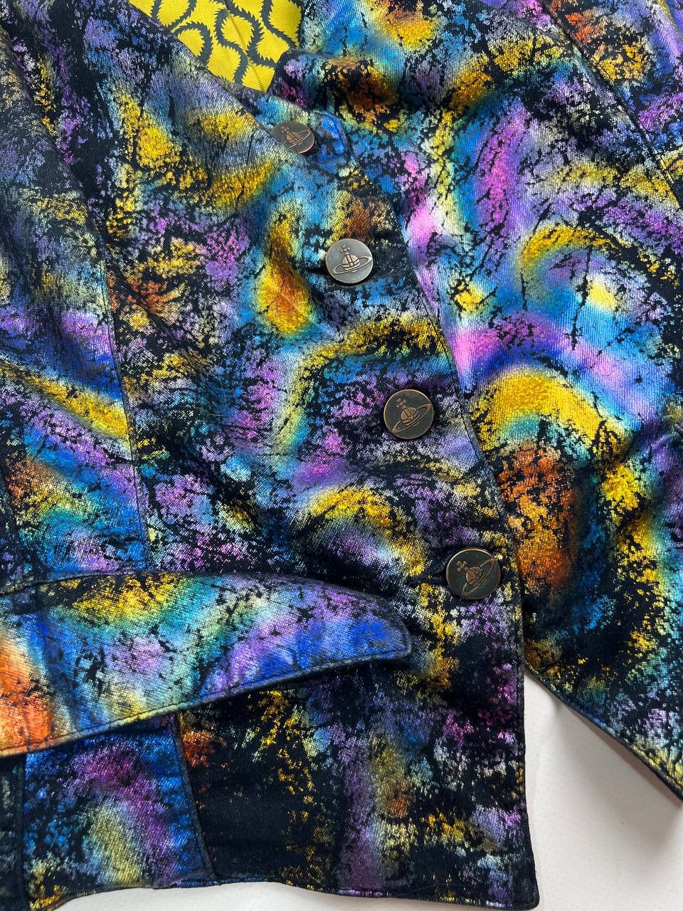 Lee × Vivienne Westwood Rare Vivienne Westwood x Lee Drunk Waistcoat Multicolor Size S / US 4 / IT 40 - 6 Thumbnail