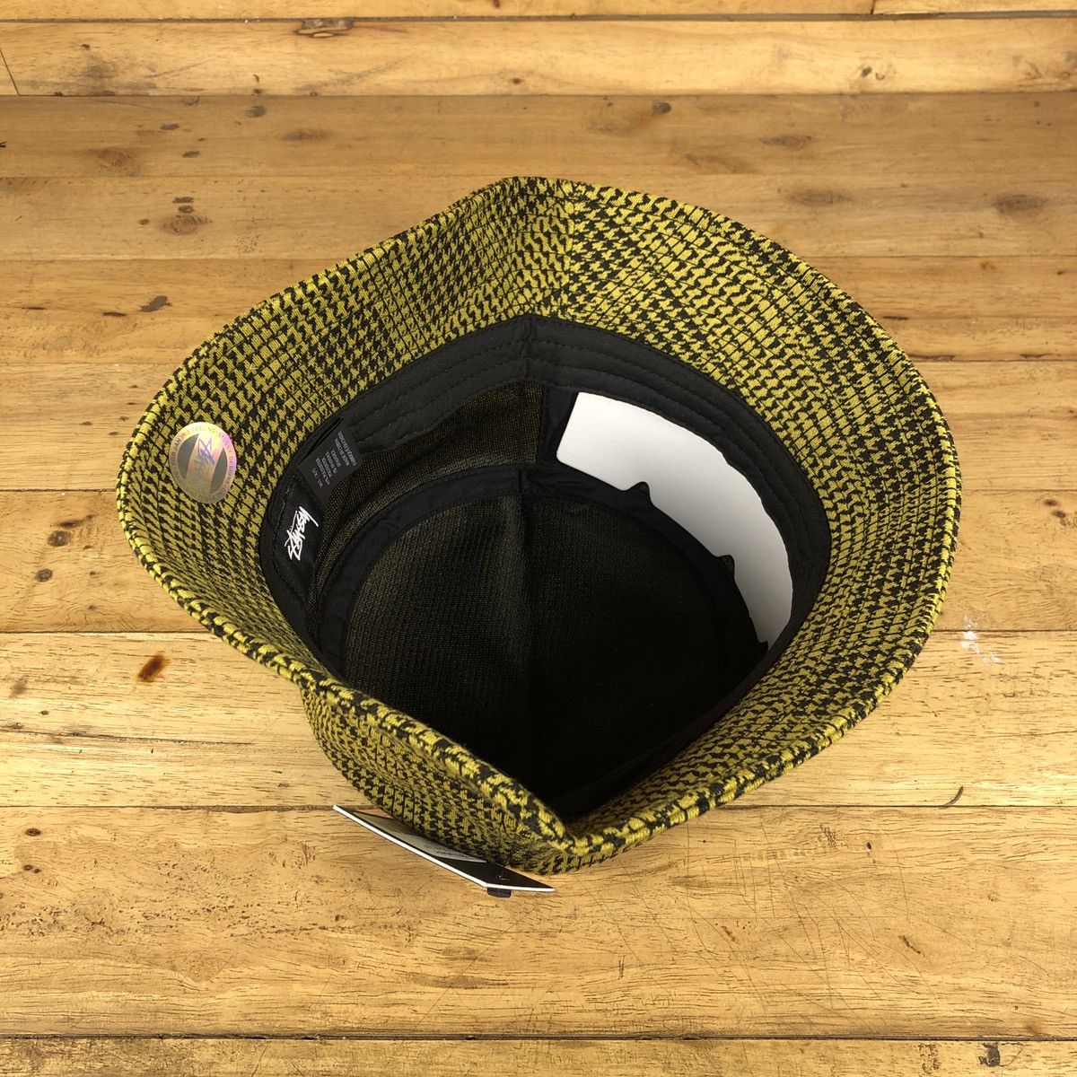 Stussy × Vintage Stussy Lola Plaid Knit Bucket Size ONE SIZE - 2 Thumbnail