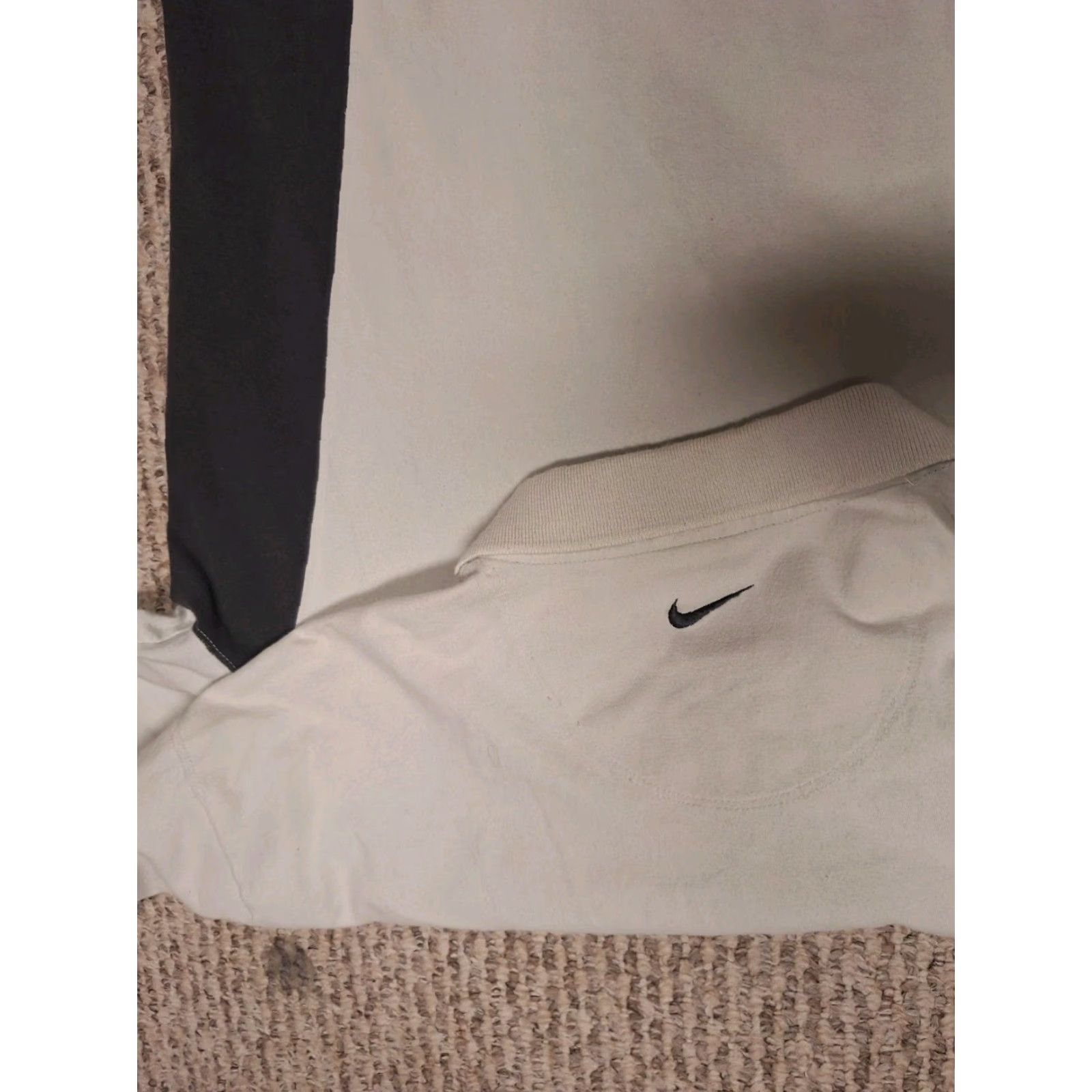 Nike VINTAGE Nike Polo Shirt Golf XL Men White 90s 00s Tiger Woods Yin Yang Slam Short Sleeve Nike Golf Polo Mens XL White 90s 00s Size US XL / EU 56 / 4 - 4 Thumbnail